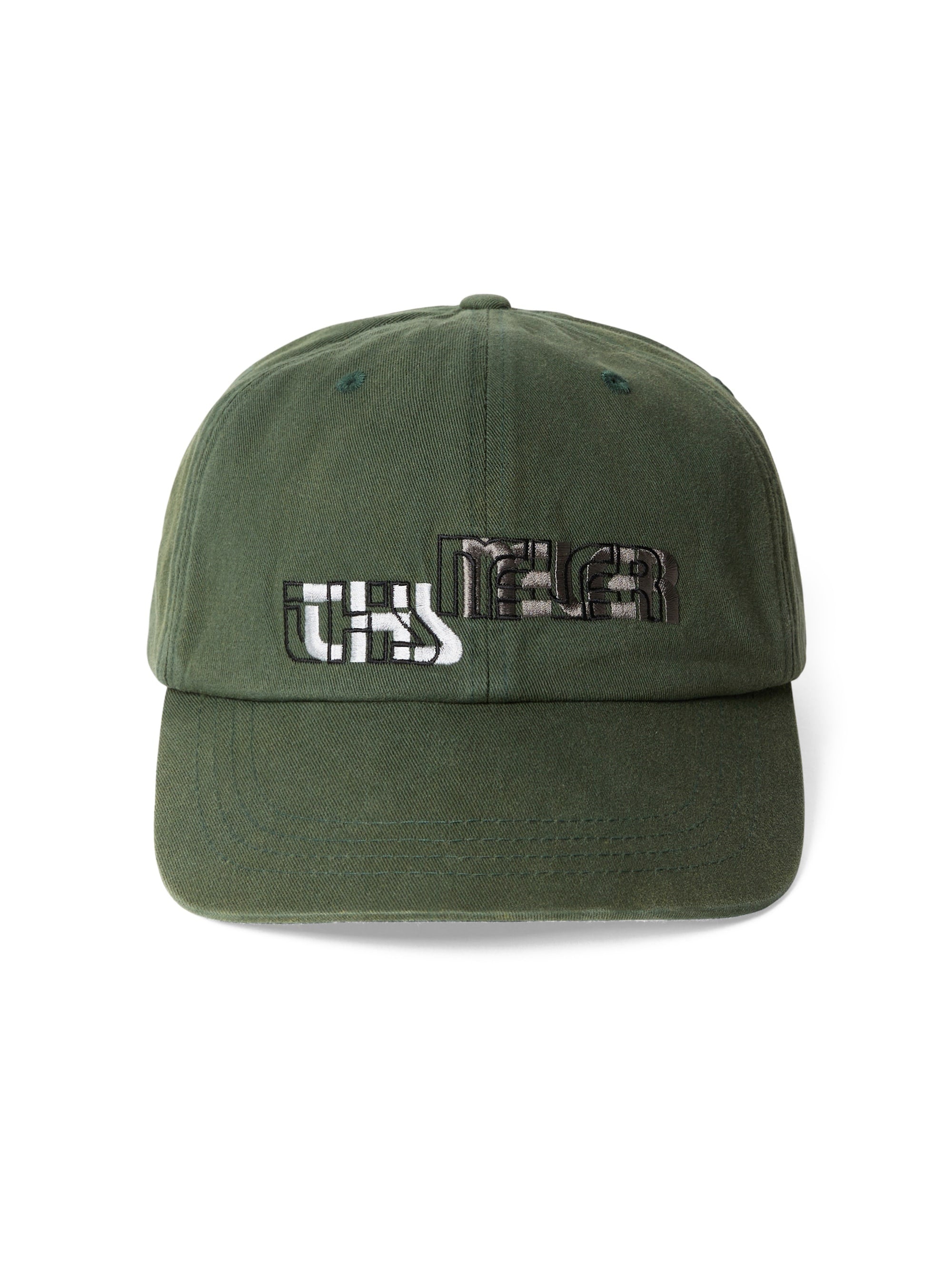 thisisneverthat - Misalign Cap (Olive) product image 2 | TRAB K-Fashion Australia