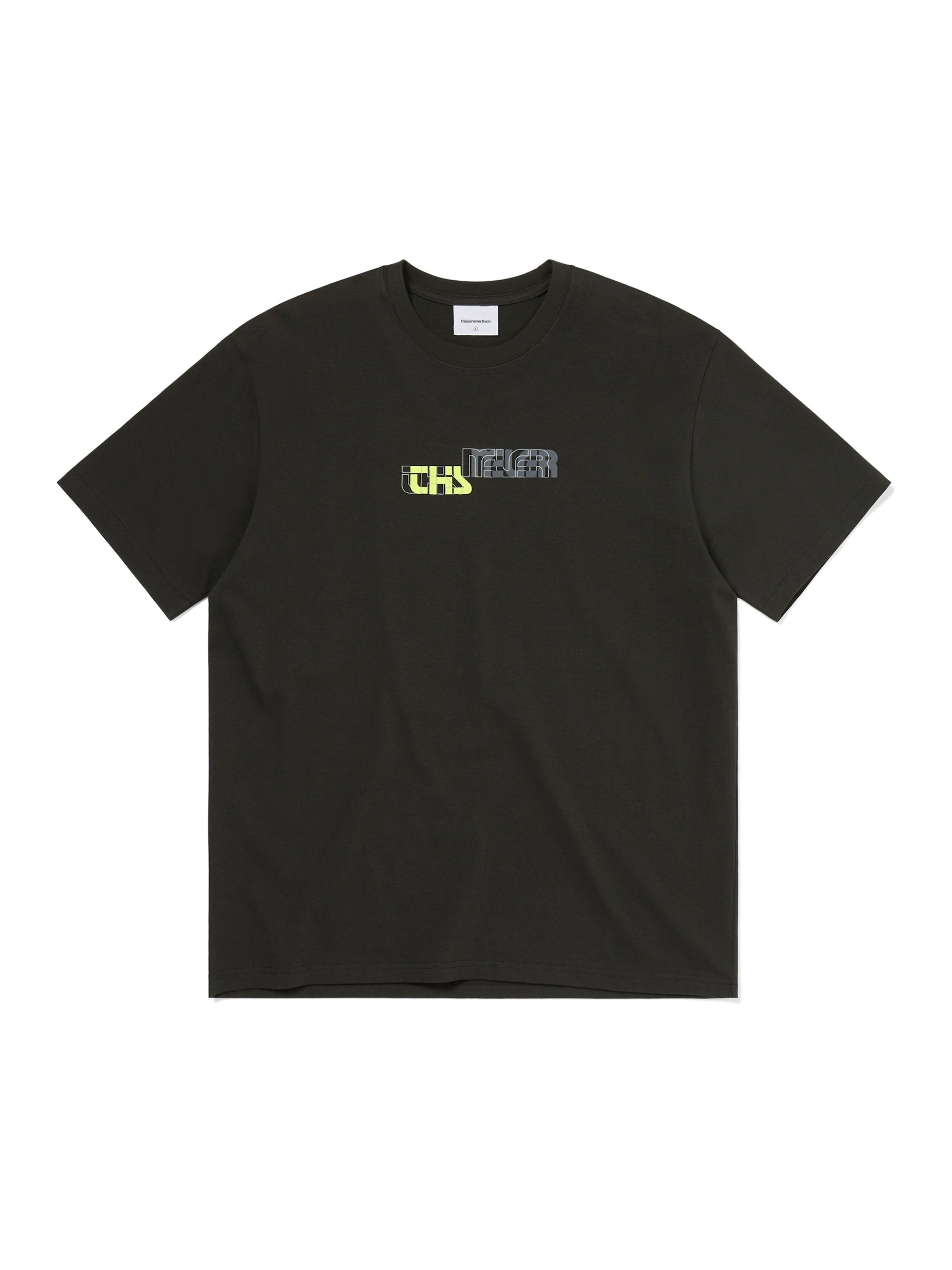 thisisneverthat - Misalign Tee (Royal Black) product image 1 | TRAB K-Fashion Australia
