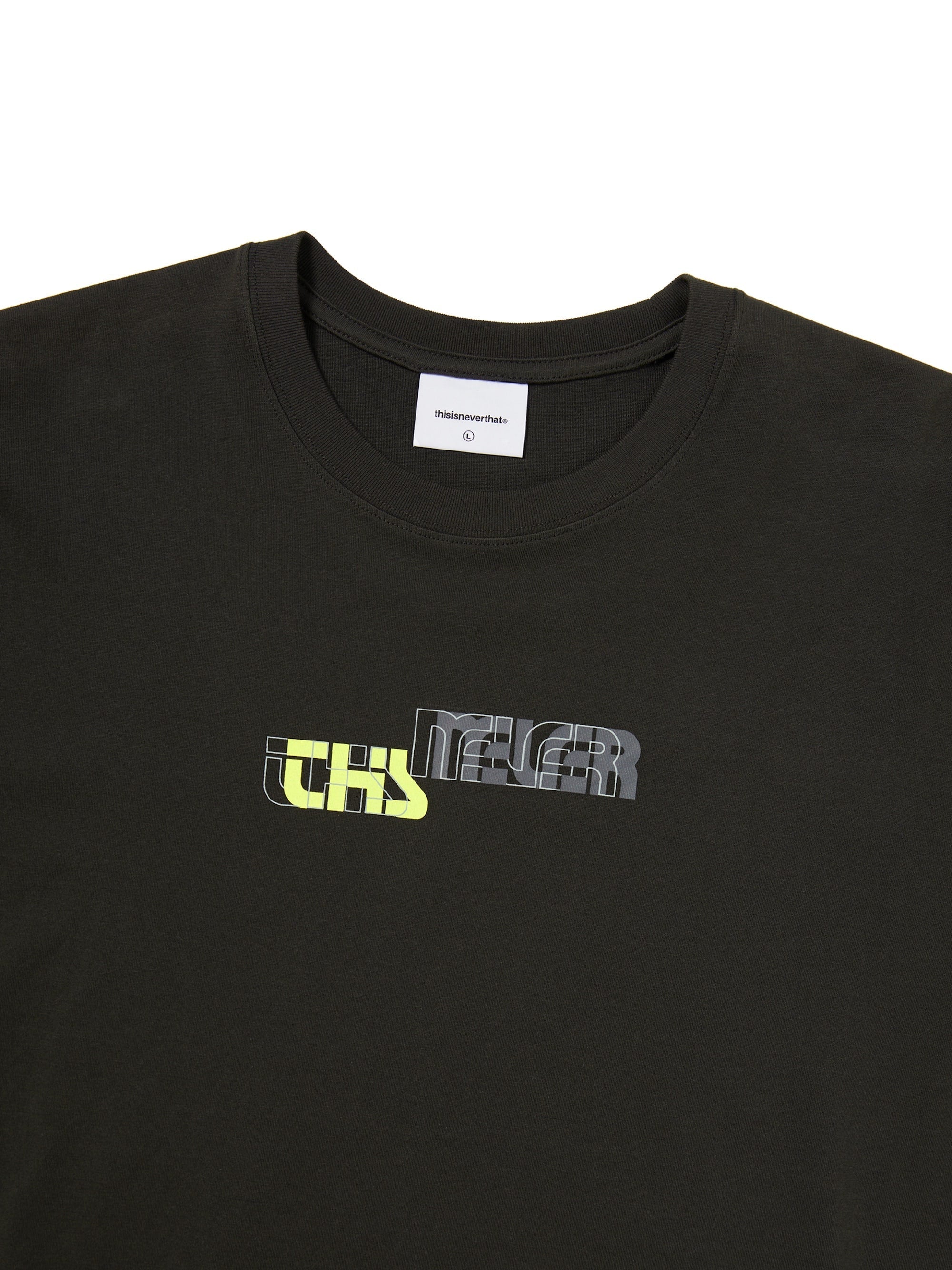 thisisneverthat - Misalign Tee (Royal Black) product image 2 | TRAB K-Fashion Australia