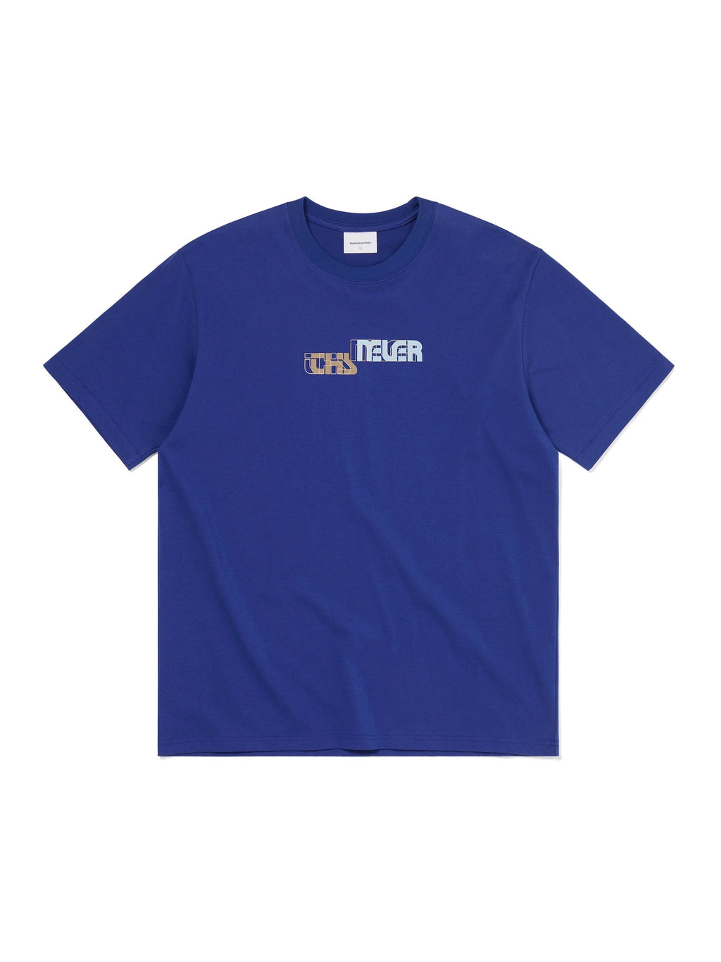 thisisneverthat - Misalign Tee (Royal Blue) product image 1 | TRAB K-Fashion Australia