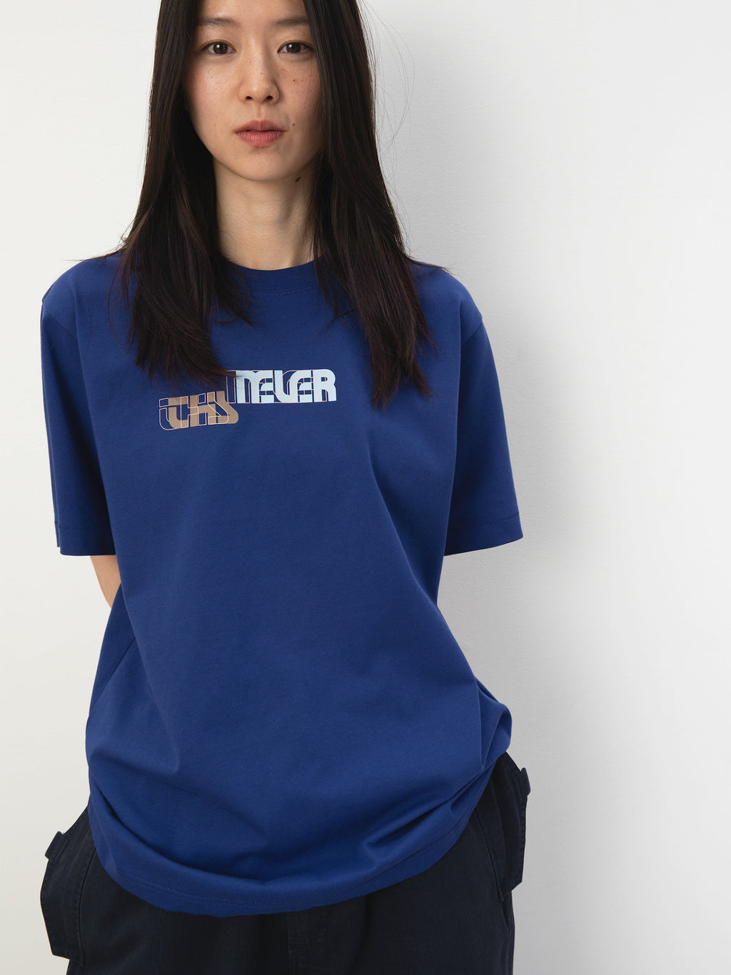 thisisneverthat - Misalign Tee (Royal Blue) product image 5 | TRAB K-Fashion Australia