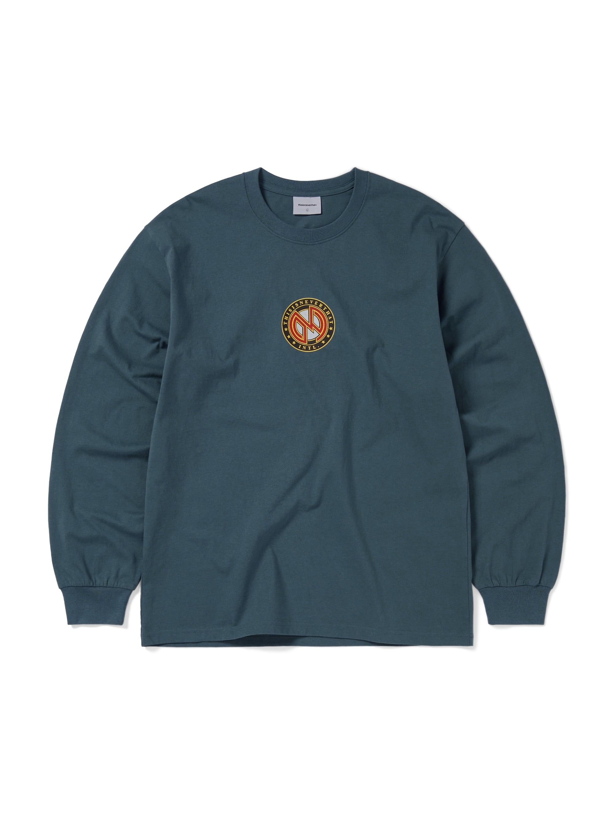 thisisneverthat - Monogram L/S Tee Light (Navy) product image 1 | TRAB K-Fashion Australia