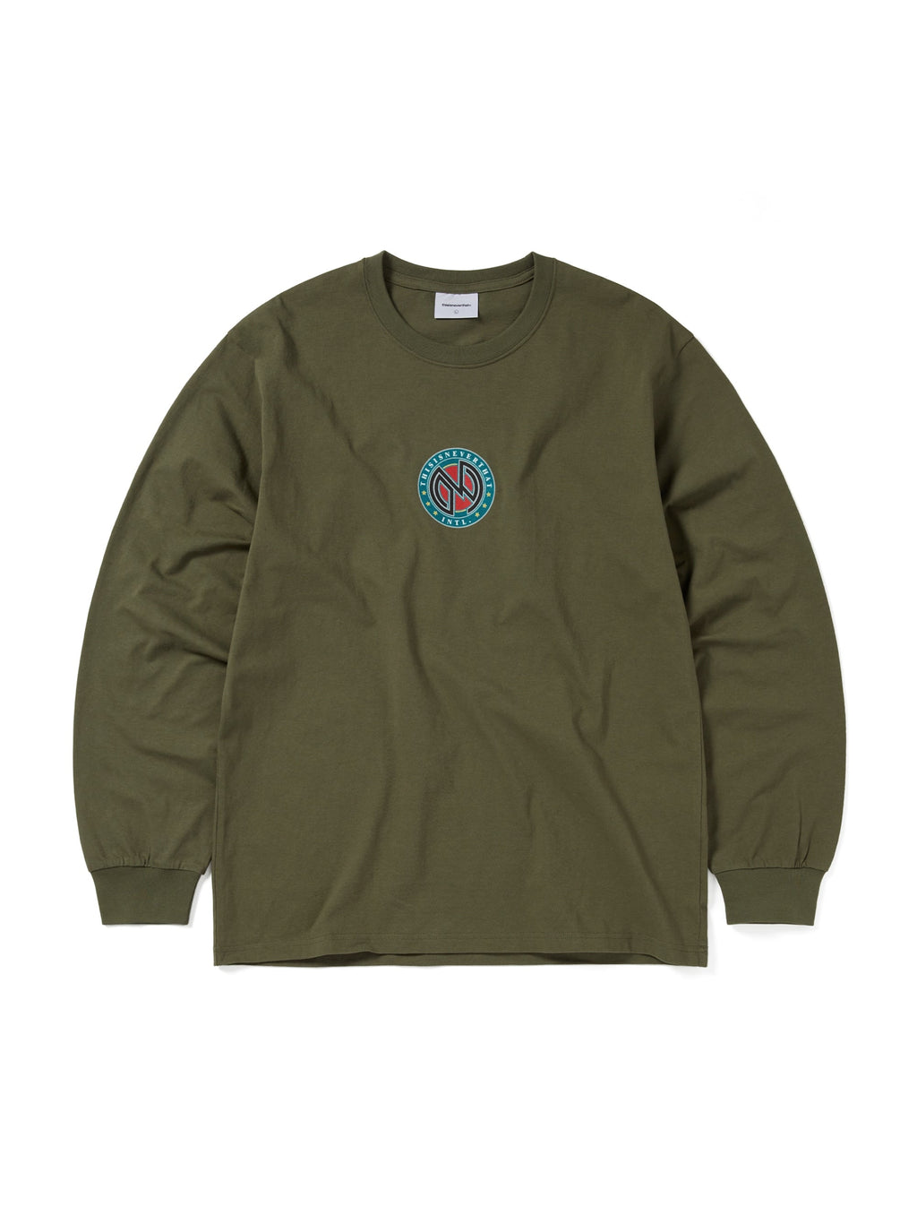 thisisneverthat - Monogram L/S Tee (Olive) product image 1 | TRAB K-Fashion Australia
