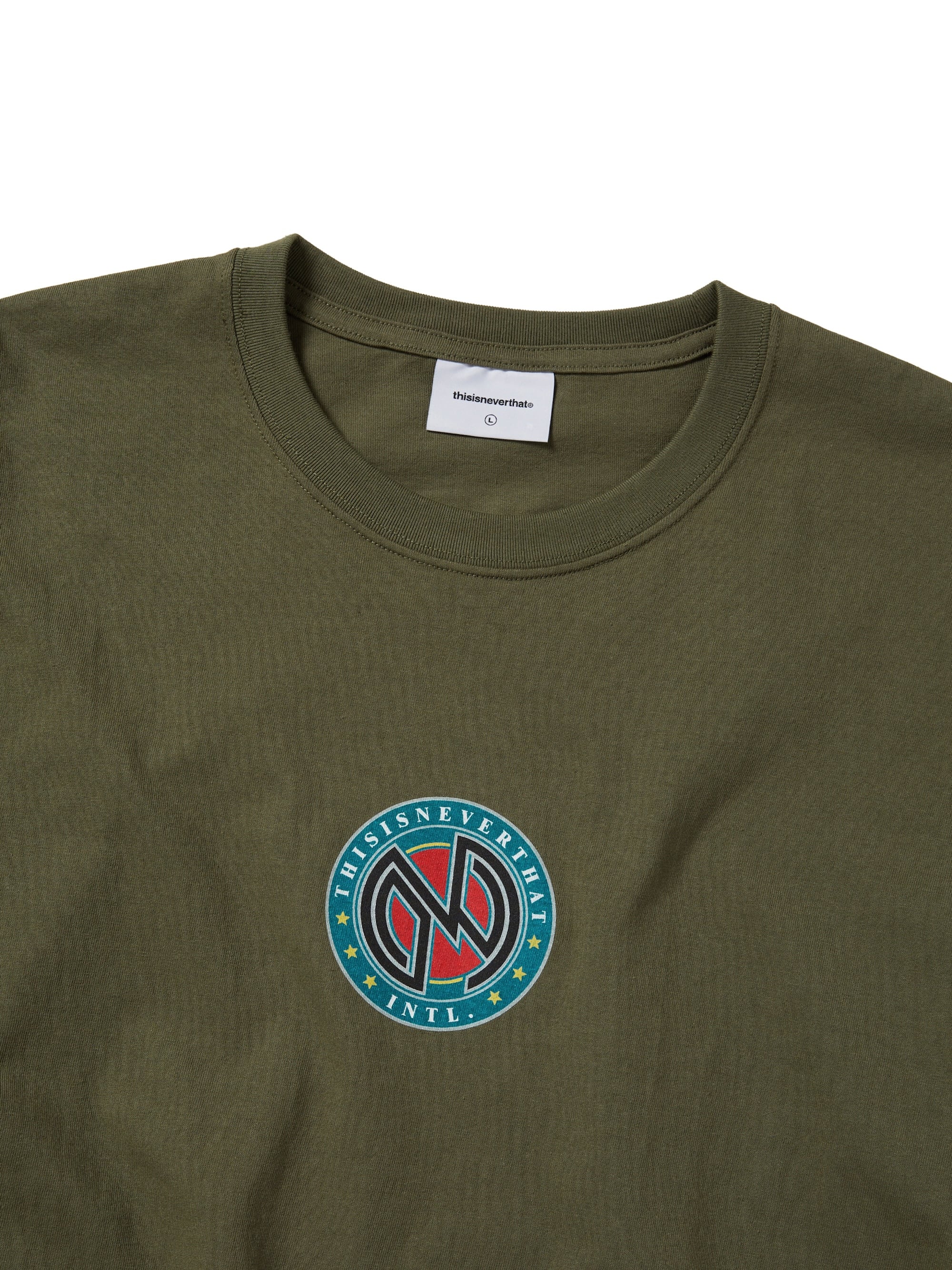 thisisneverthat - Monogram L/S Tee (Olive) product image 2 | TRAB K-Fashion Australia