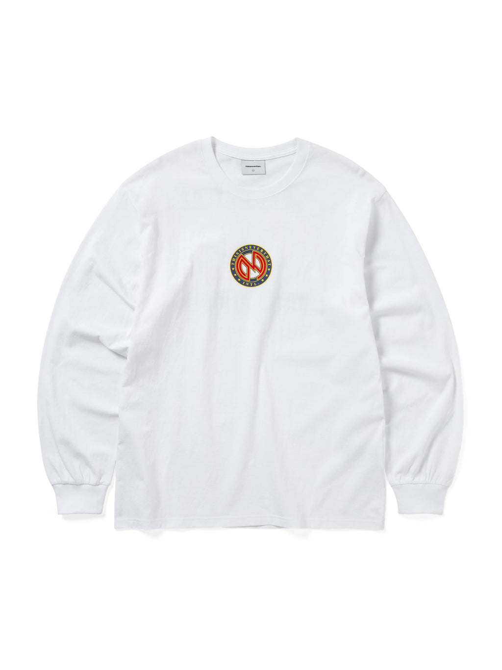 thisisneverthat - Monogram L/S Tee (White) product image 1 | TRAB K-Fashion Australia
