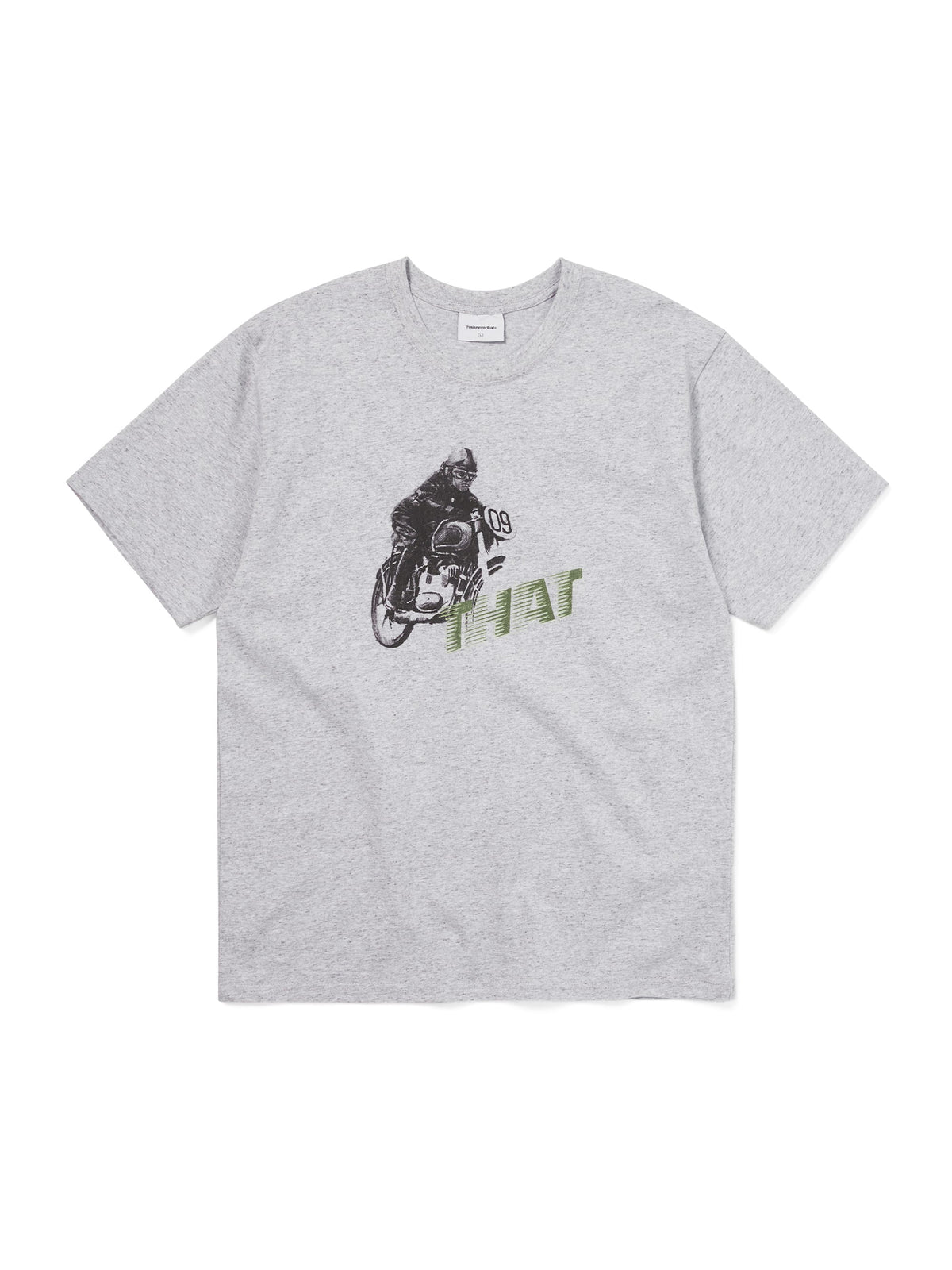 thisisneverthat - Motorcycle Tee (Heather Grey) product image 1 | TRAB K-Fashion Australia