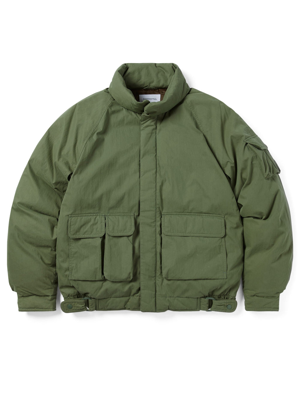 thisisneverthat - Multi Pocket Down Jacket (Green) product image 1 | TRAB K-Fashion Australia