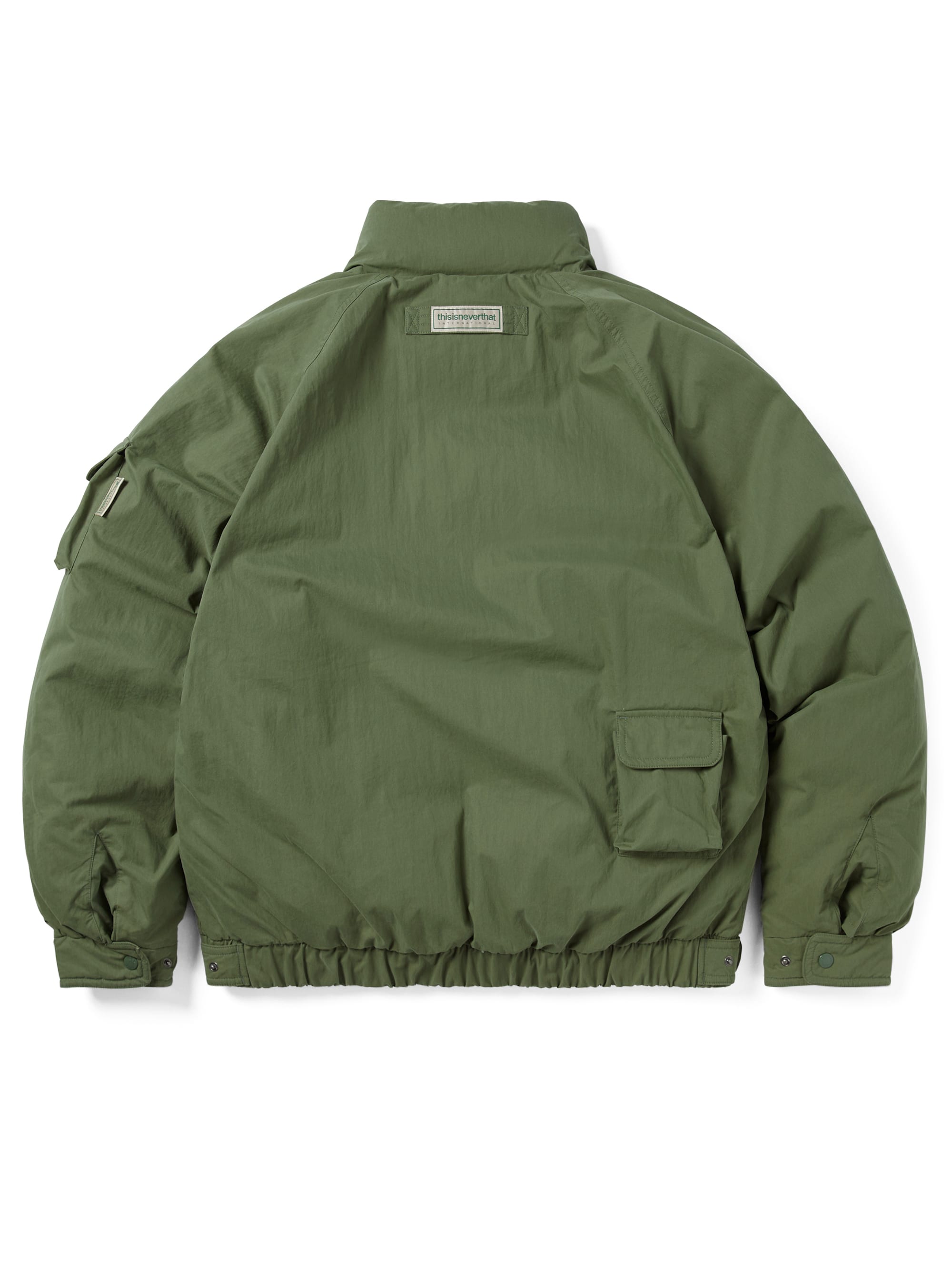 thisisneverthat - Multi Pocket Down Jacket (Green) product image 9 | TRAB K-Fashion Australia