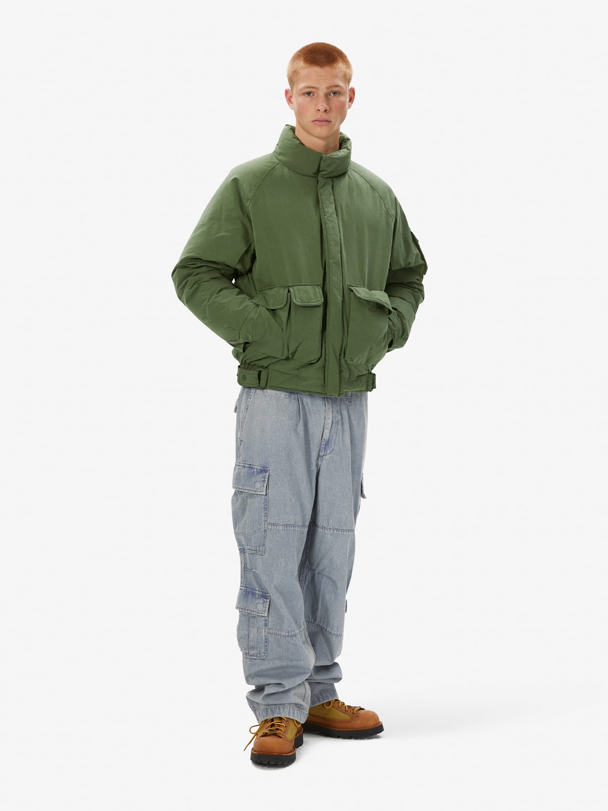 thisisneverthat - Multi Pocket Down Jacket (Green) product image 10 | TRAB K-Fashion Australia