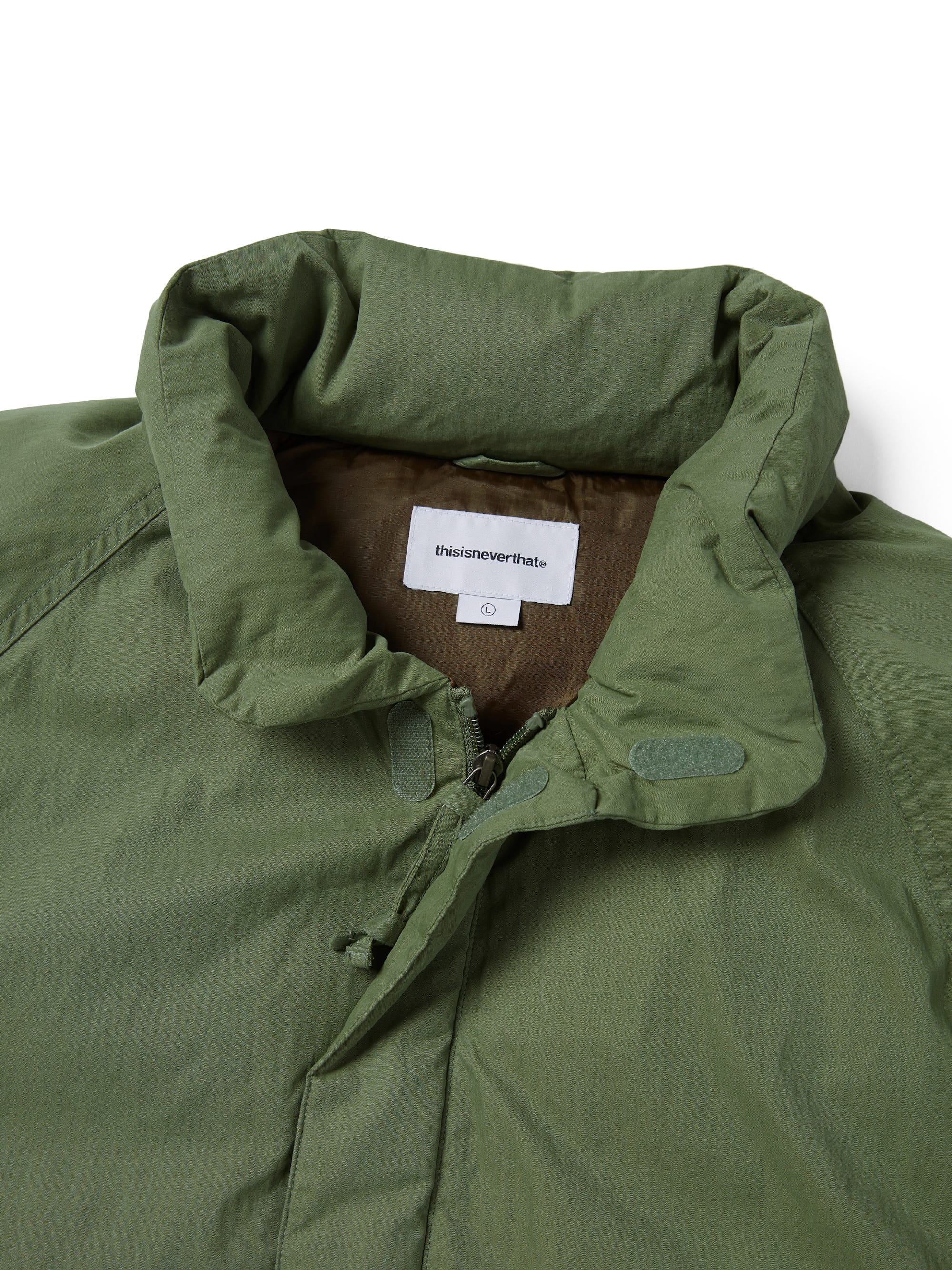thisisneverthat - Multi Pocket Down Jacket (Green) product image 2 | TRAB K-Fashion Australia