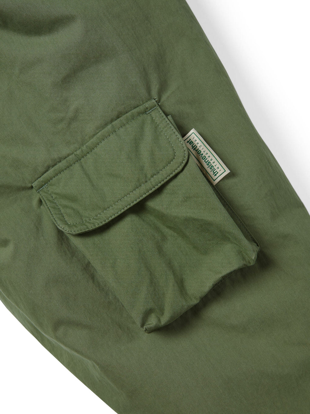 thisisneverthat - Multi Pocket Down Jacket (Green) product image 3 | TRAB K-Fashion Australia