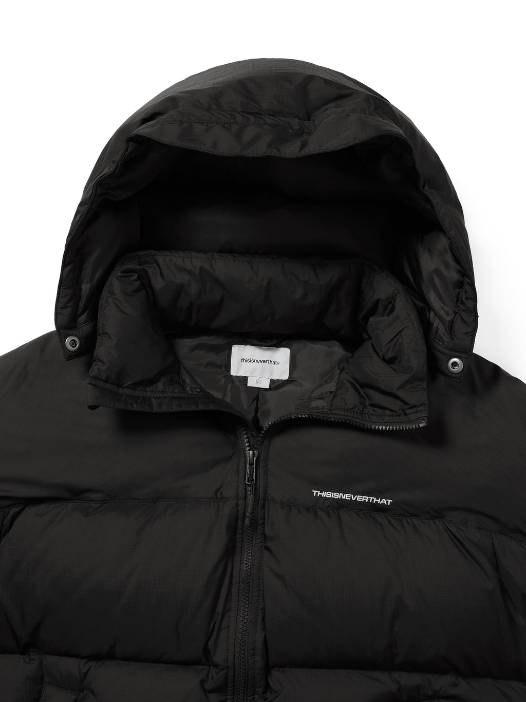 thisisneverthat - Multi-Ripstop Down Puffer Jacket (Black) product image 3 | TRAB K-Fashion Australia