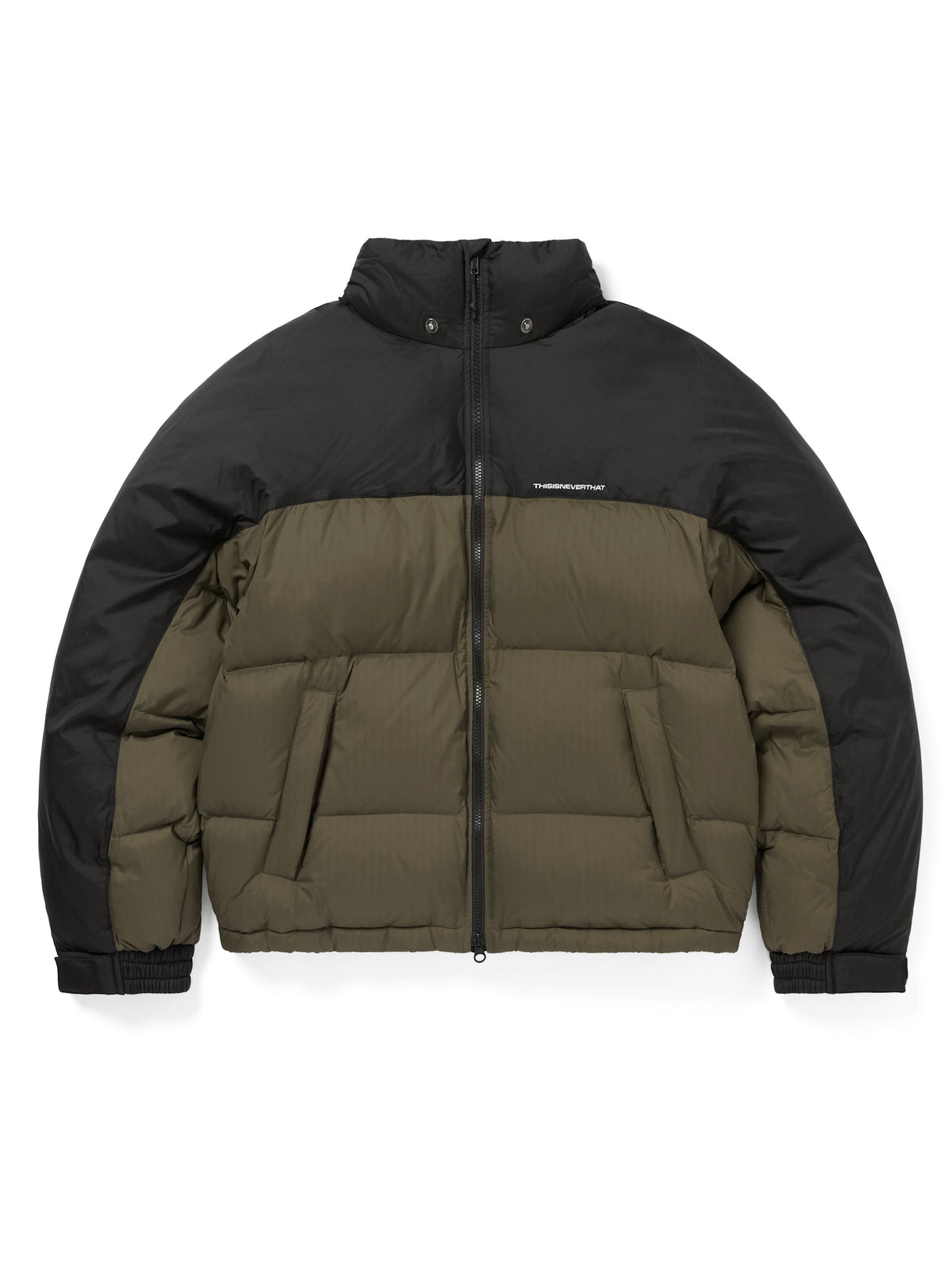 thisisneverthat - Multi-Ripstop Down Puffer Jacket (Olive) product image 2 | TRAB K-Fashion Australia