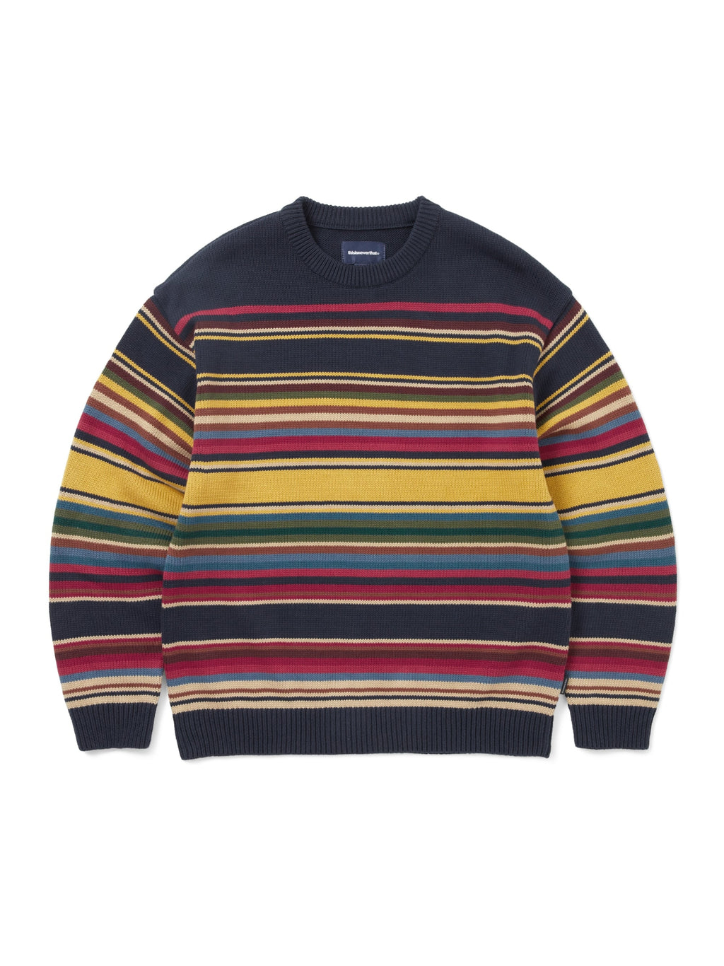 thisisneverthat - Multi Striped Sweater Black/White (Y) product image 1 | TRAB K-Fashion Australia