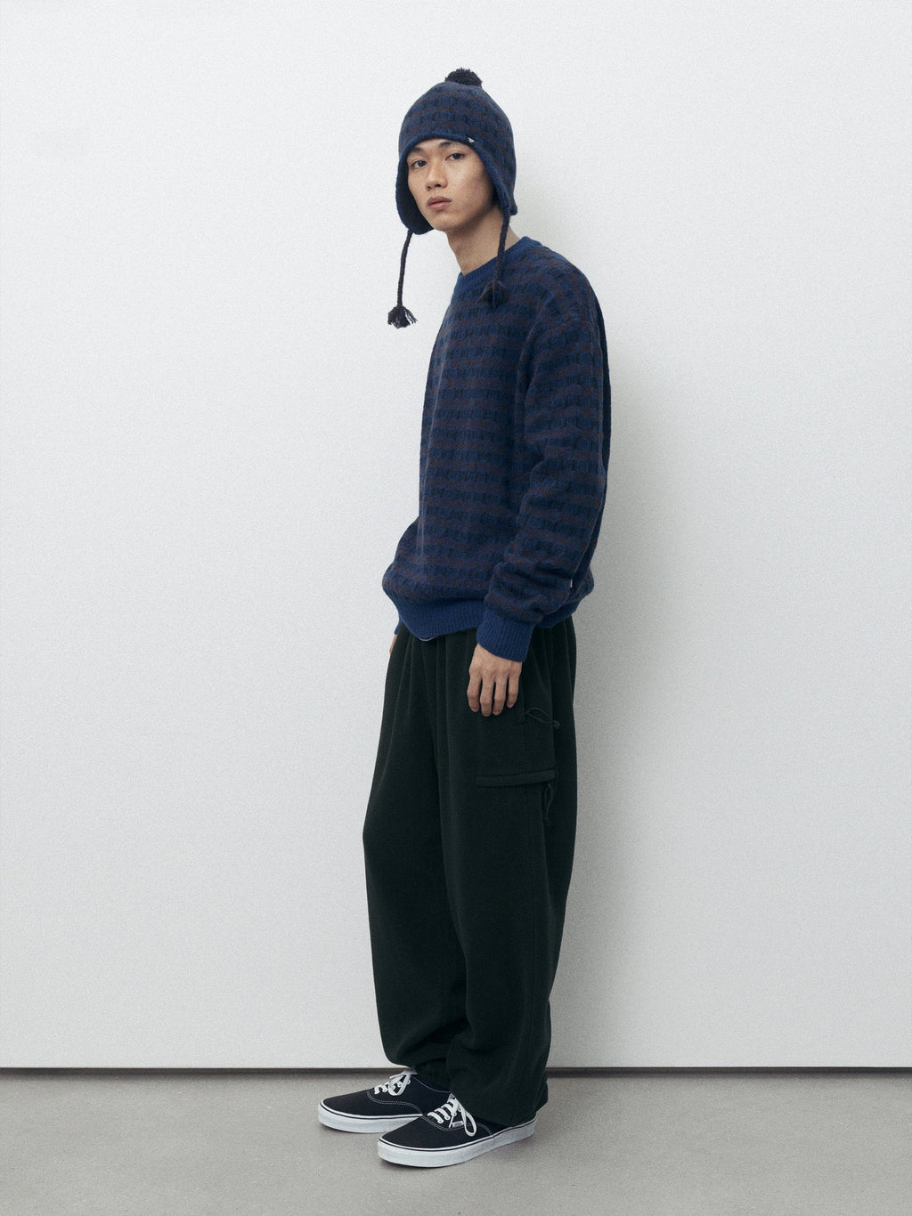 thisisneverthat - Multicolor Knit Sweater (Navy) product image 6 | TRAB K-Fashion Australia
