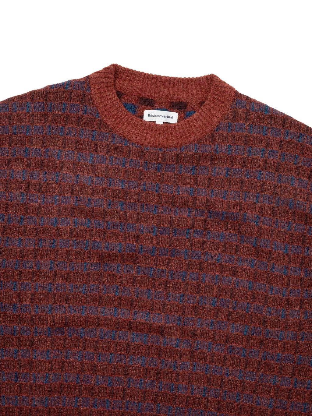 thisisneverthat - Multicolor Knit Sweater (Red) product image 2 | TRAB K-Fashion Australia