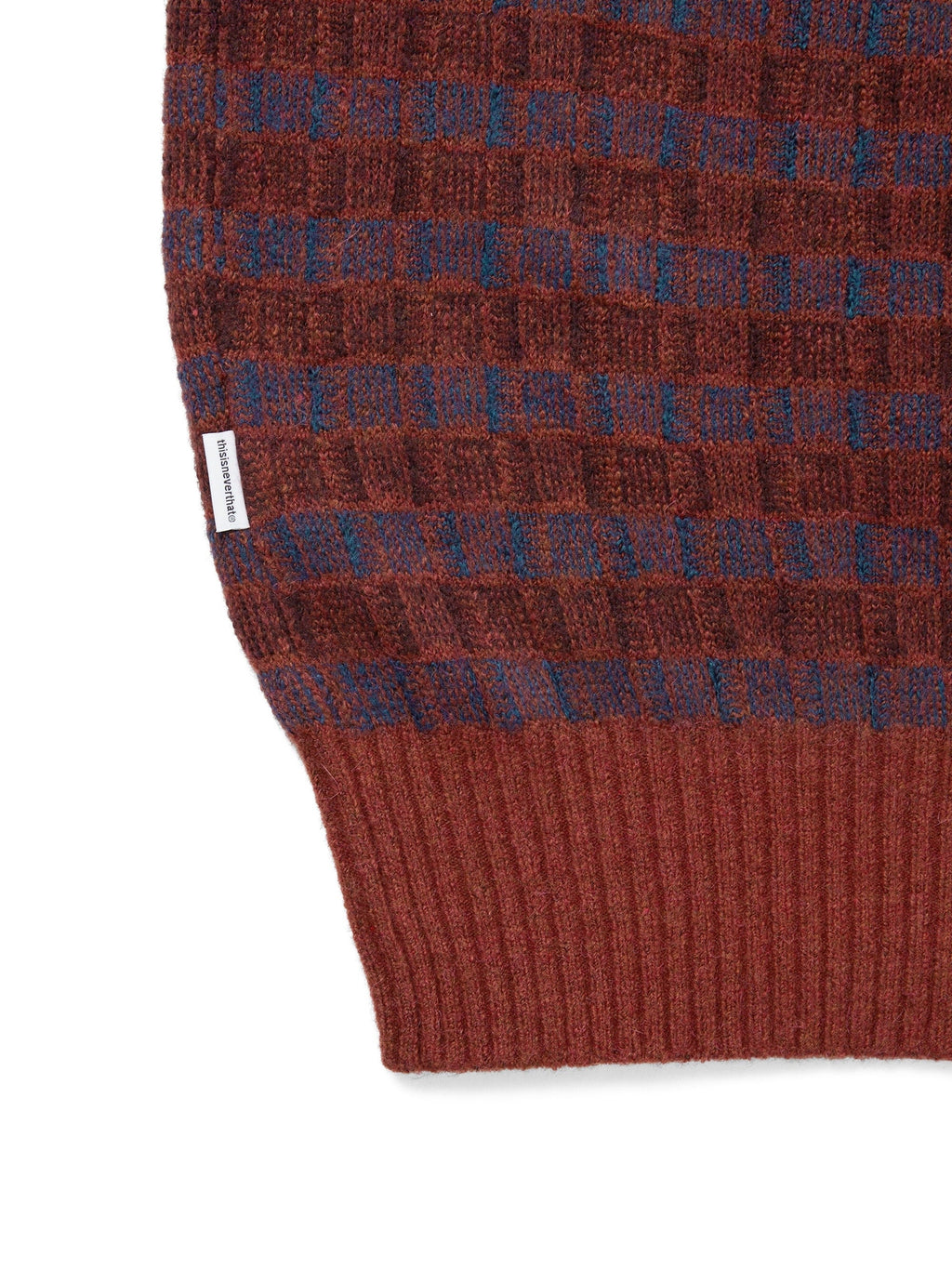 thisisneverthat - Multicolor Knit Sweater (Red) product image 3 | TRAB K-Fashion Australia
