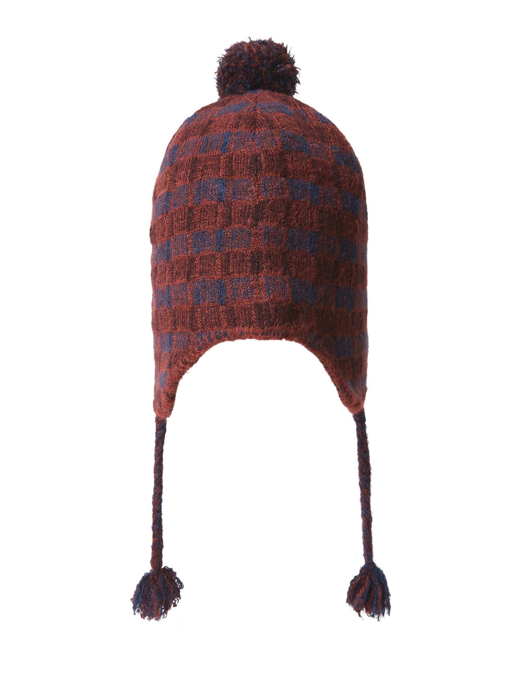 thisisneverthat - Multicolor Pom Earflap Beanie (Red) product image 3 | TRAB K-Fashion Australia
