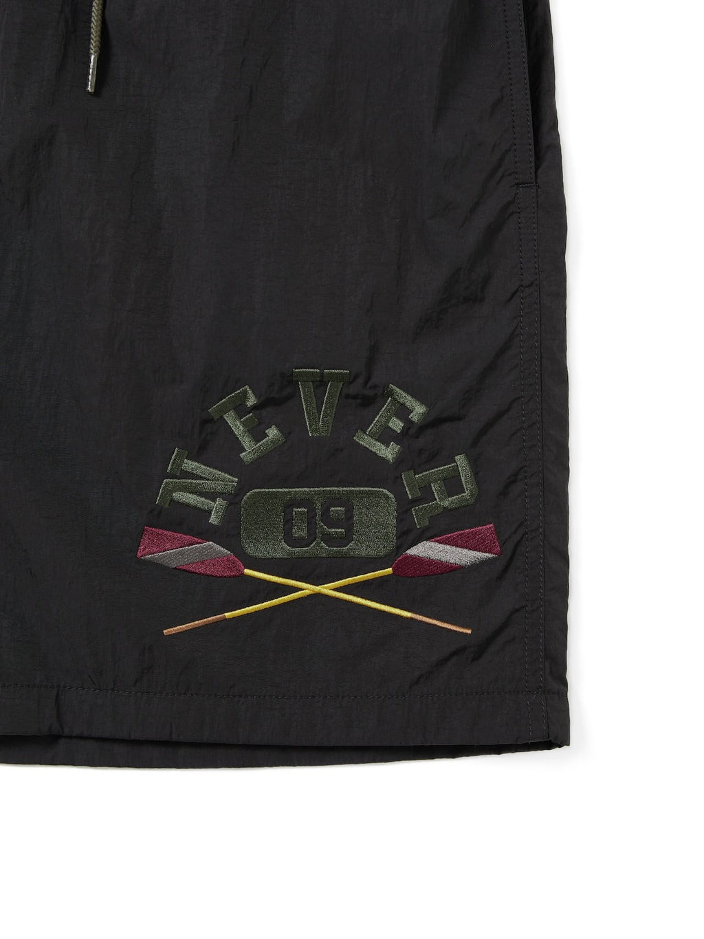 thisisneverthat - NEVER Block short (Black/Olive) product image 3 | TRAB K-Fashion Australia