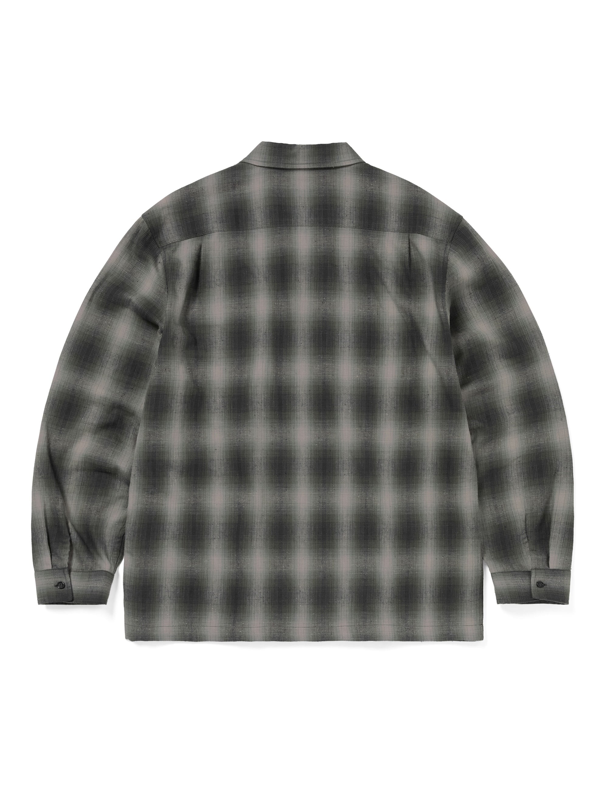 thisisneverthat - Nep Check Zip Shirt (Black) product image 3 | TRAB K-Fashion Australia