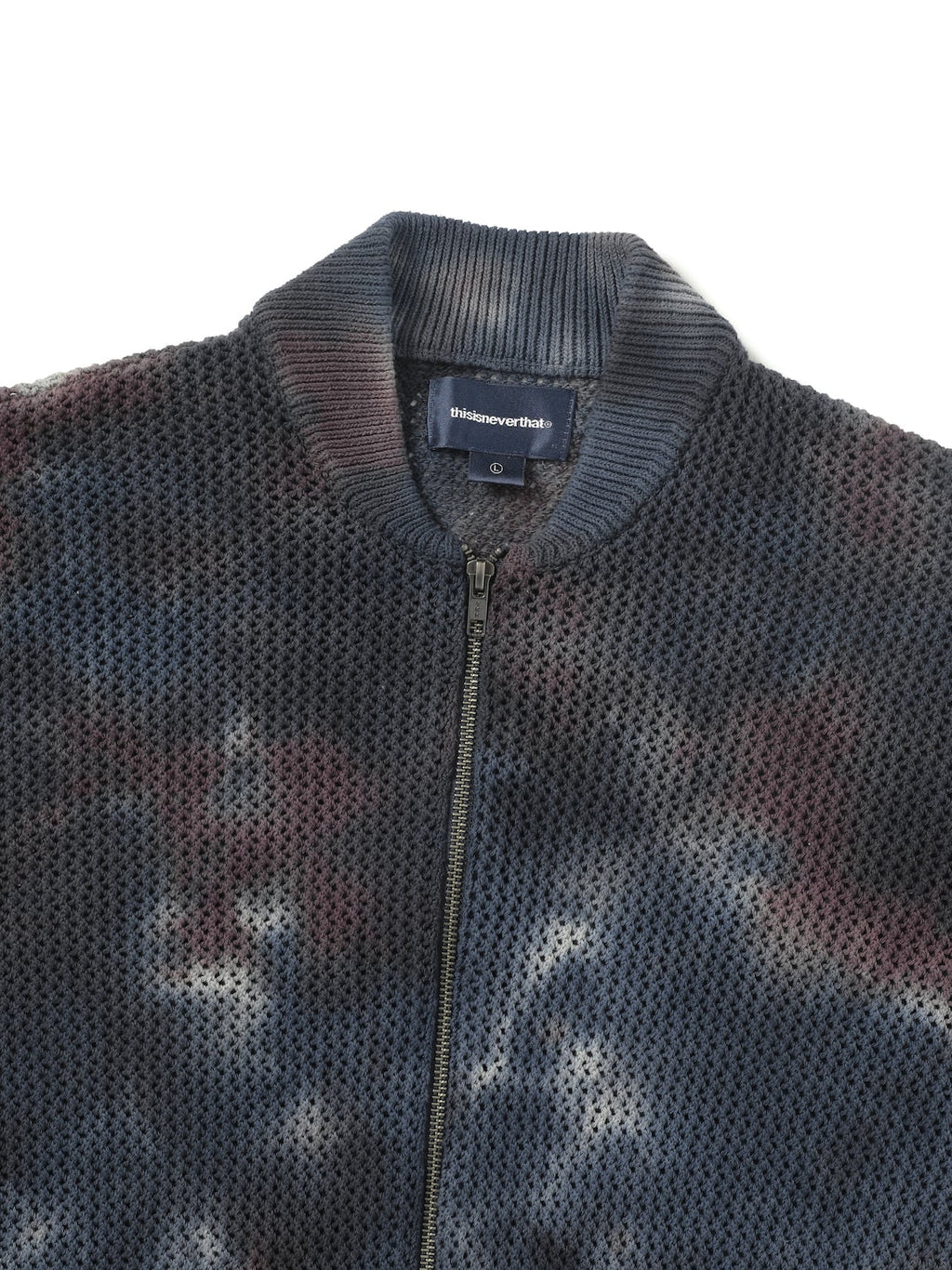 thisisneverthat - Net Knit Jacket (Indigo) product image 2 | TRAB K-Fashion Australia