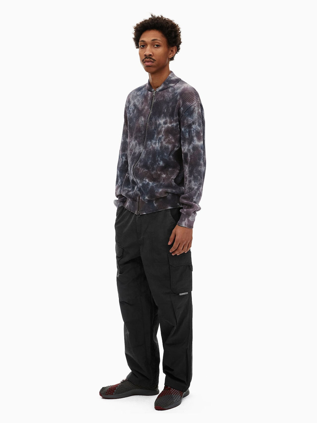 thisisneverthat - Net Knit Jacket (Indigo) product image 6 | TRAB K-Fashion Australia