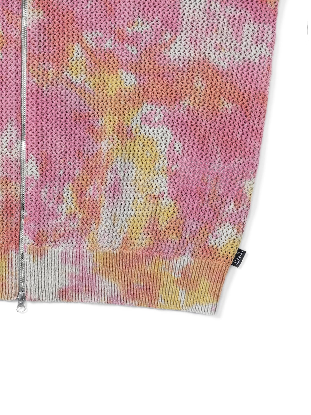 thisisneverthat - Net Knit Jacket (Pink) product image 3 | TRAB K-Fashion Australia