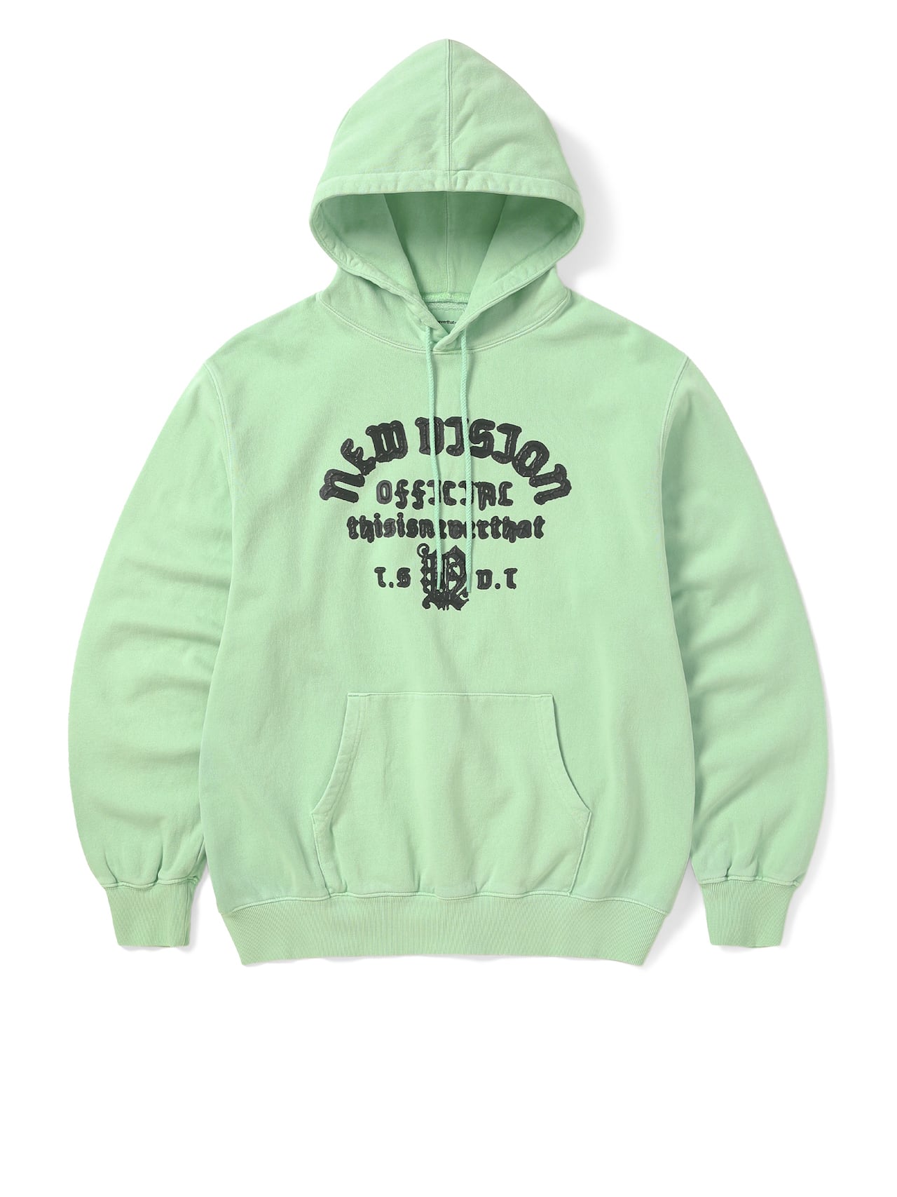 thisisneverthat - New Vision Crack Hoodie Light (Green) product image 1 | TRAB K-Fashion Australia