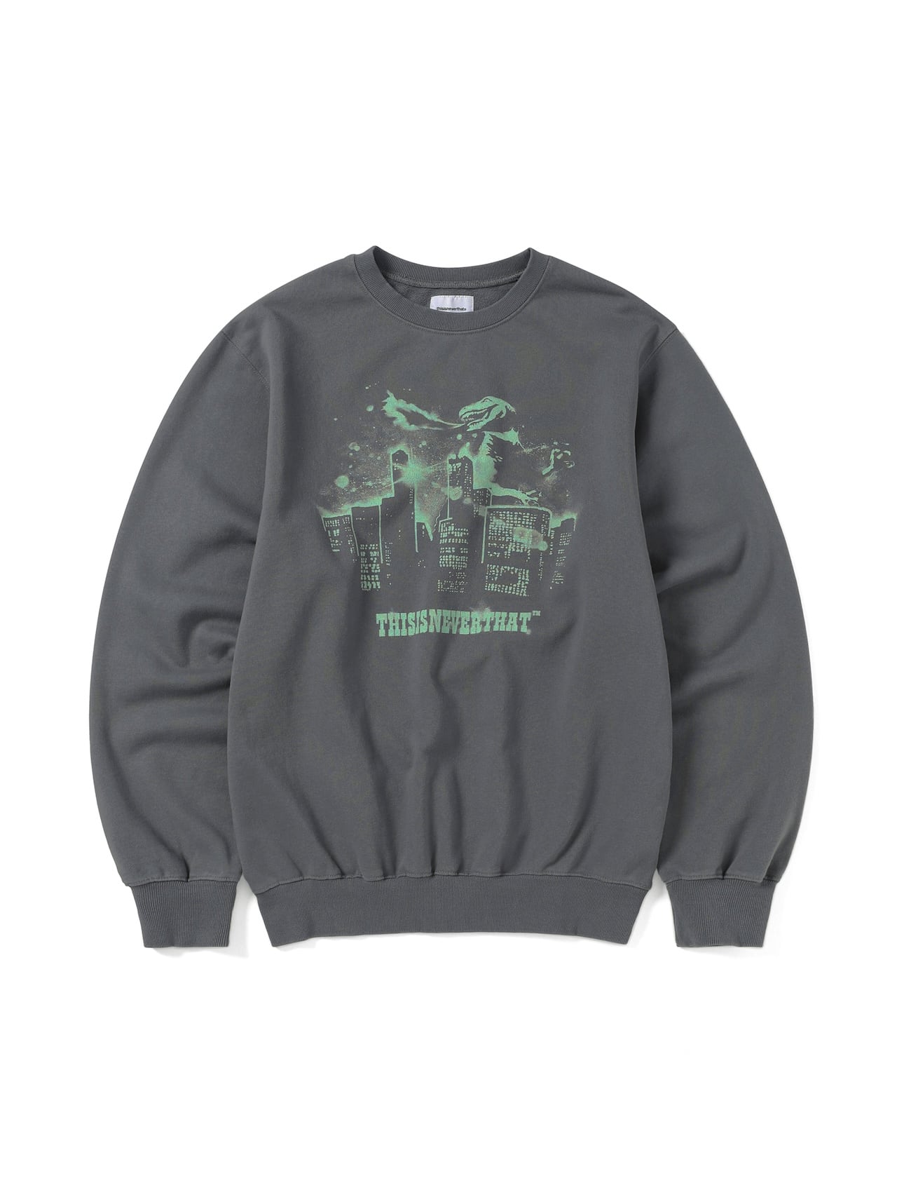 thisisneverthat - Nightmare Crewneck (Dark Grey) product image 1 | TRAB K-Fashion Australia