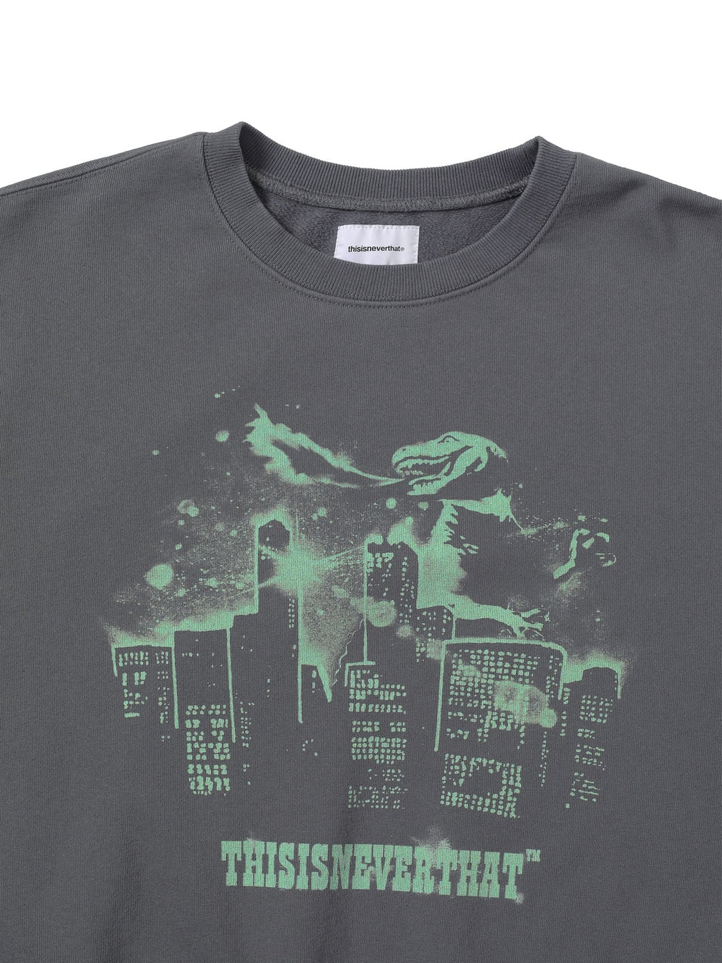 thisisneverthat - Nightmare Crewneck (Grey) product image 2 | TRAB K-Fashion Australia
