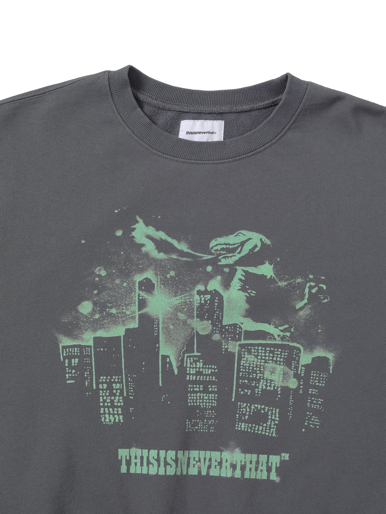 thisisneverthat - Nightmare Crewneck (Grey) product image 2 | TRAB K-Fashion Australia