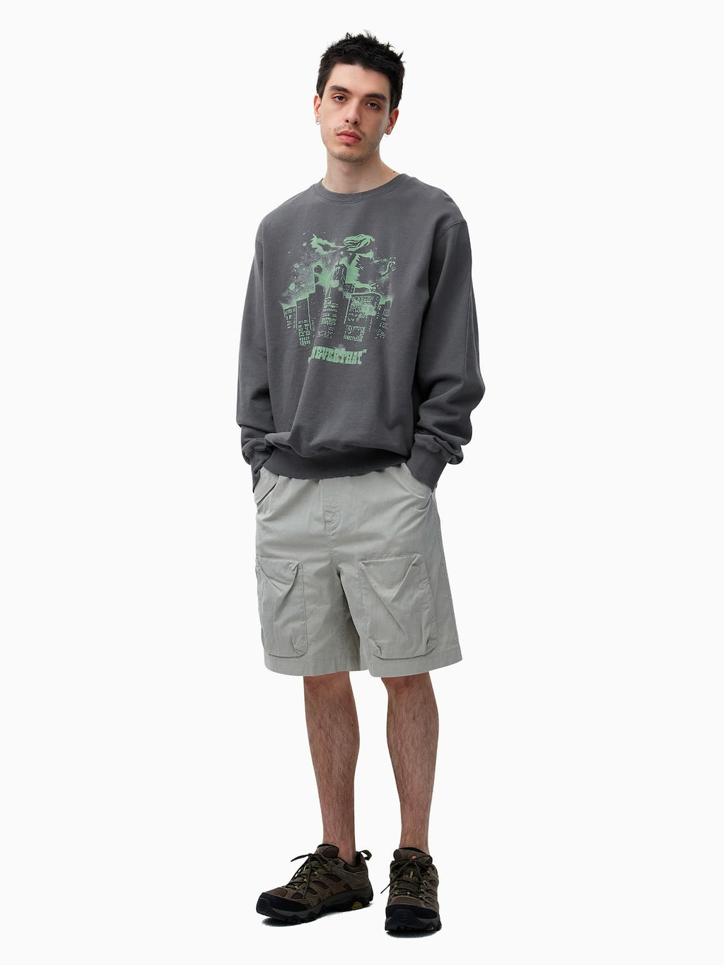 thisisneverthat - Nightmare Crewneck (Grey) product image 6 | TRAB K-Fashion Australia