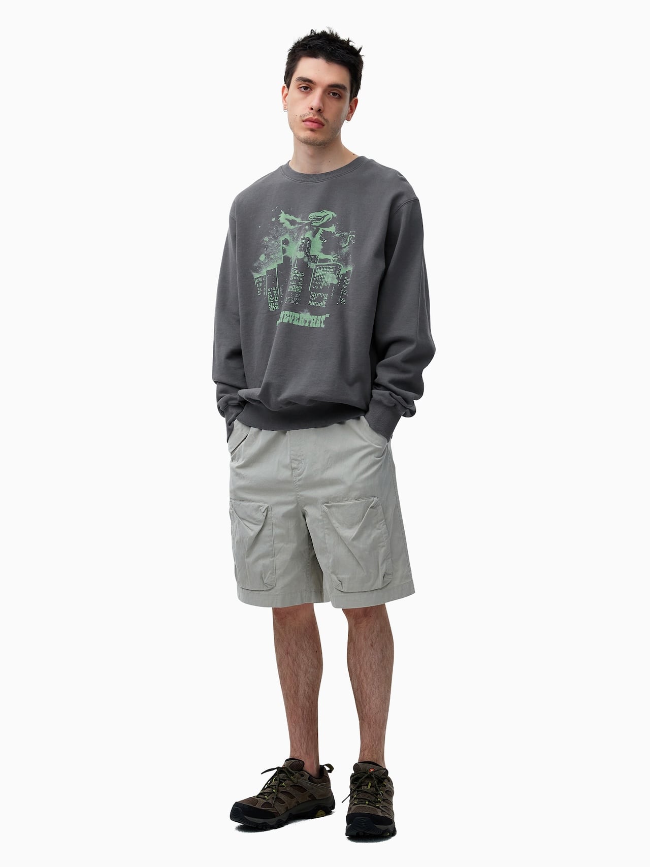 thisisneverthat - Nightmare Crewneck (Dark Grey) product image 6 | TRAB K-Fashion Australia