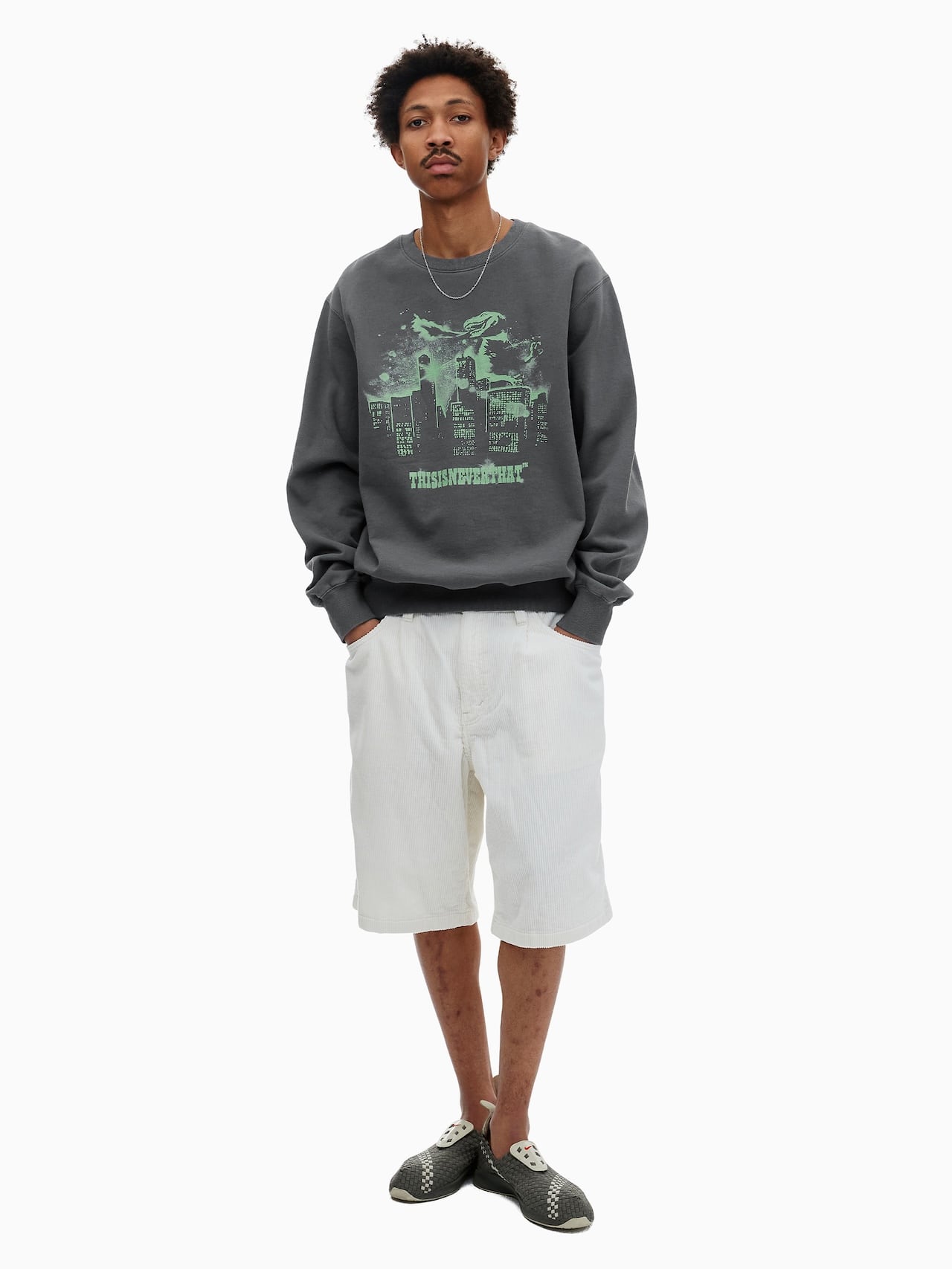 thisisneverthat - Nightmare Crewneck (Dark Grey) product image 7 | TRAB K-Fashion Australia