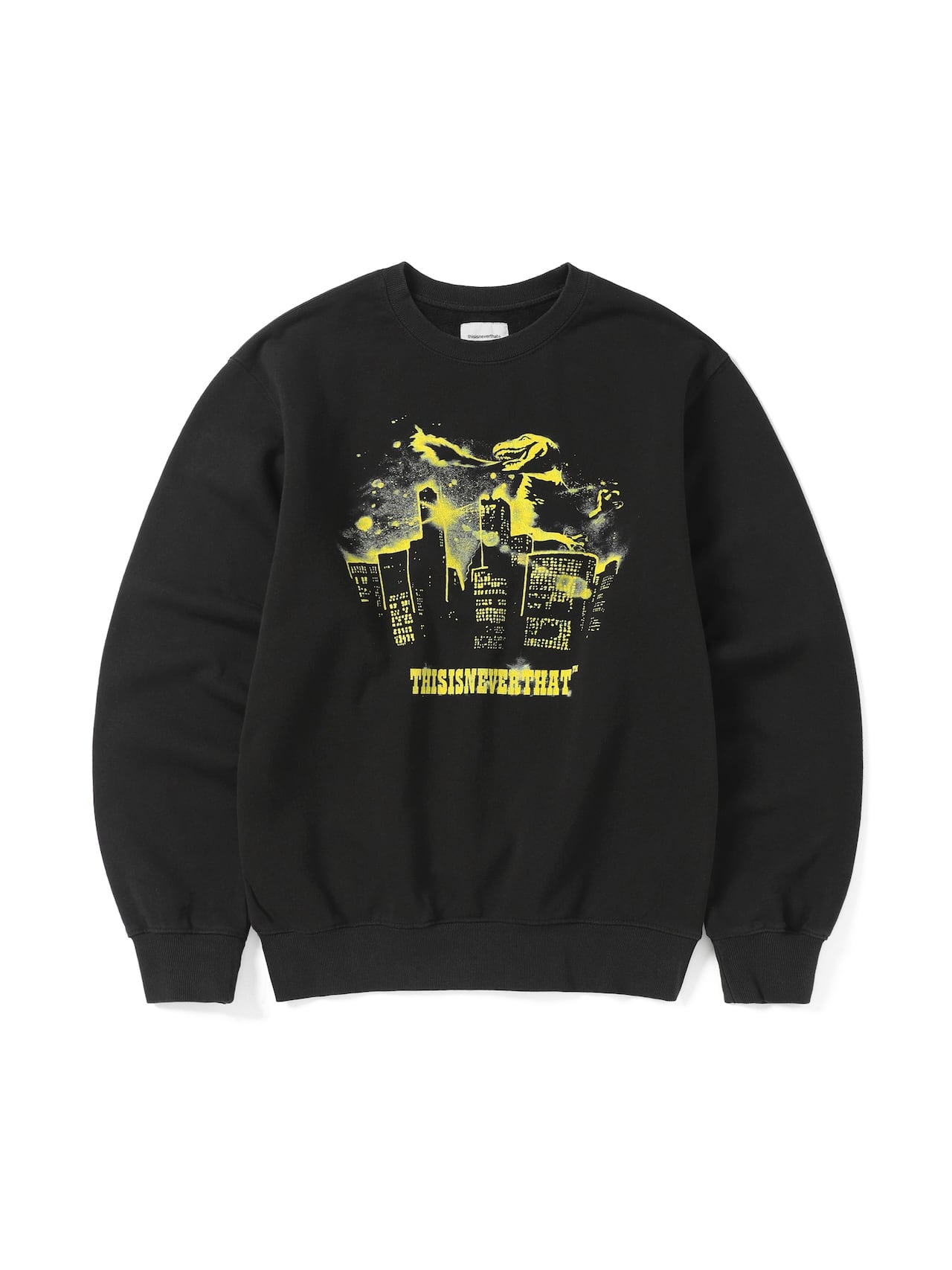 thisisneverthat - Nightmare Crewneck (Off Black) product image 1 | TRAB K-Fashion Australia