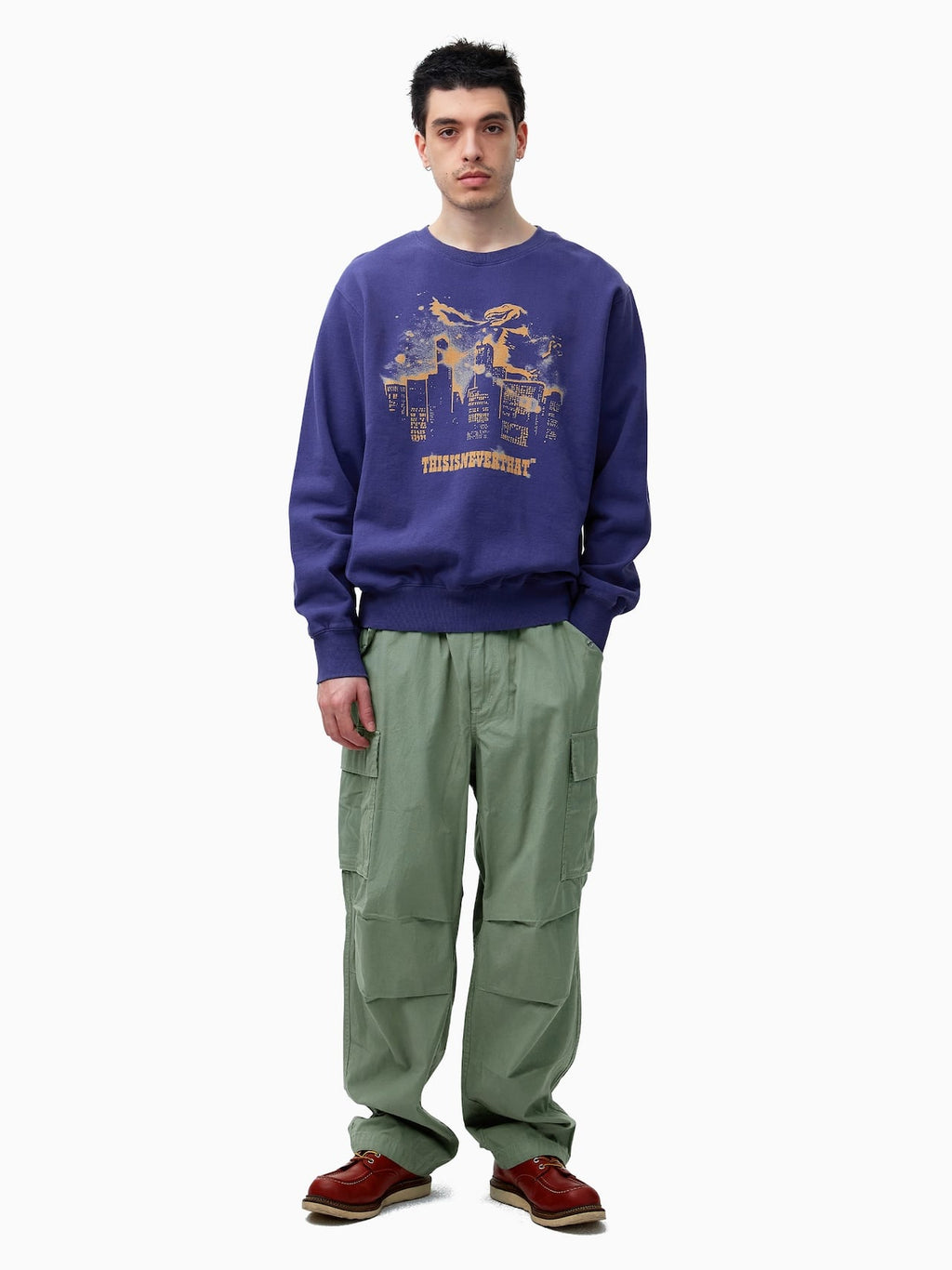 thisisneverthat - Nightmare Crewneck (Purple) product image 6 | TRAB K-Fashion Australia