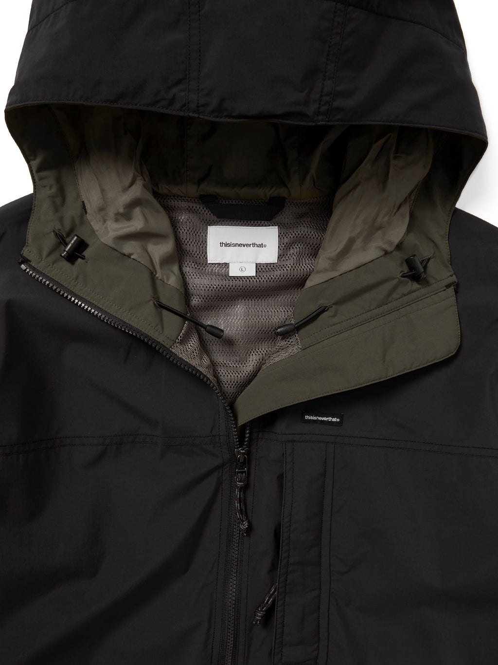 thisisneverthat - Nylon Anorak Parka (Black) product image 2 | TRAB K-Fashion Australia
