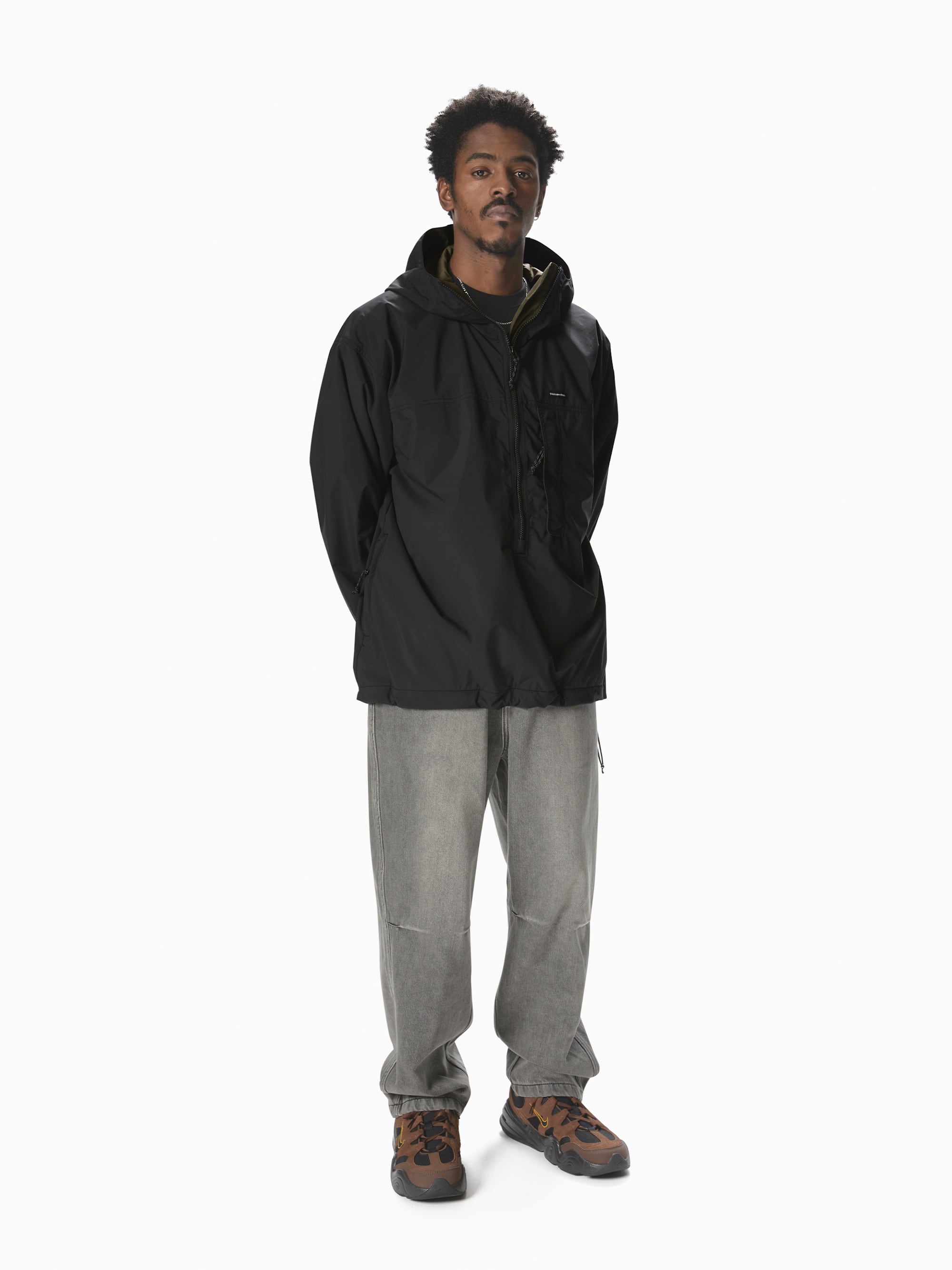 thisisneverthat - Nylon Anorak Parka (Black) product image 5 | TRAB K-Fashion Australia