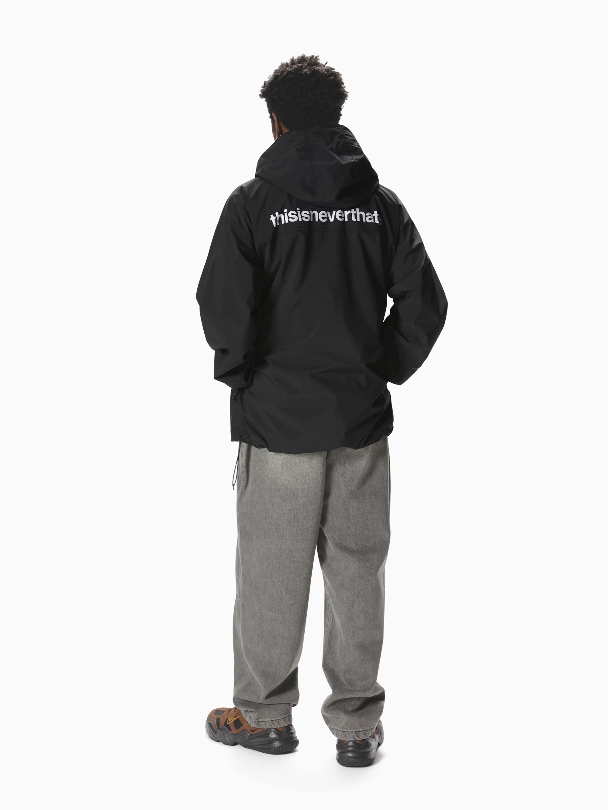 thisisneverthat - Nylon Anorak Parka (Black) product image 6 | TRAB K-Fashion Australia