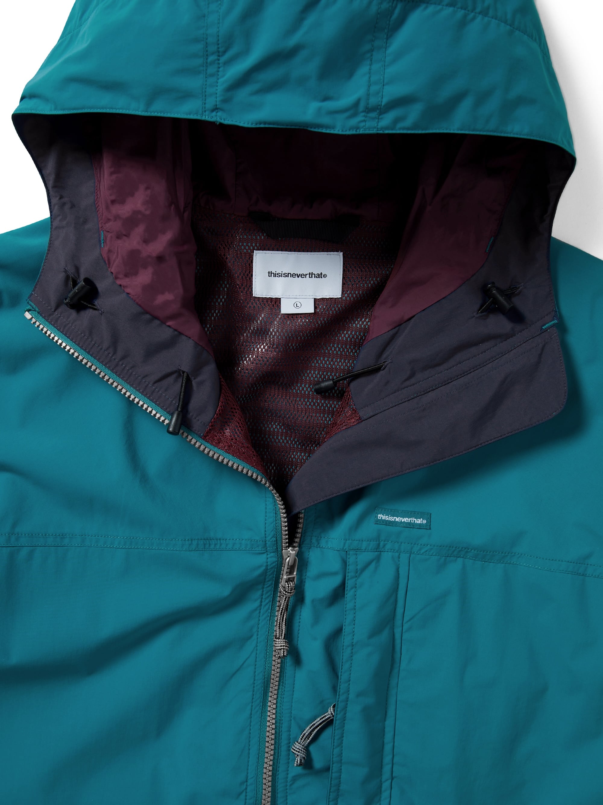 thisisneverthat - Nylon Anorak Parka (Blue) product image 2 | TRAB K-Fashion Australia
