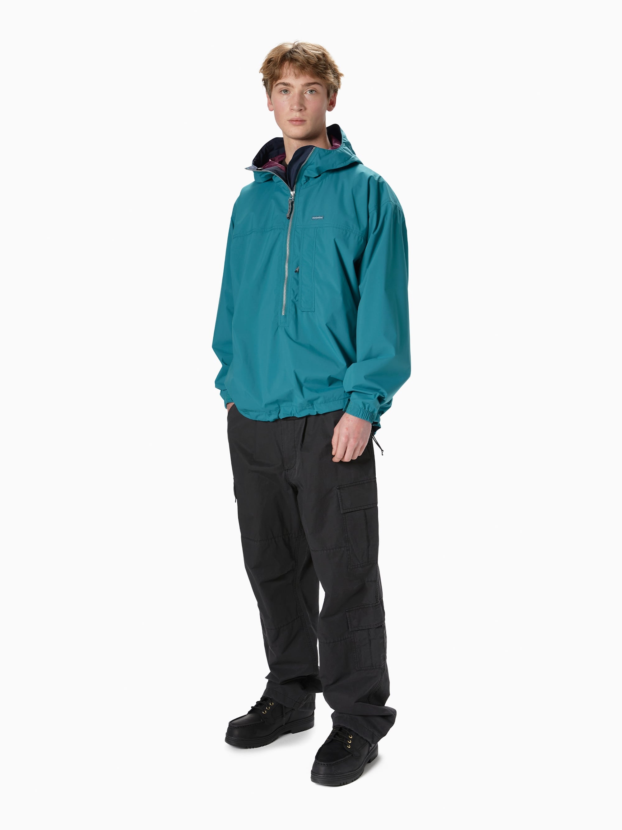 thisisneverthat - Nylon Anorak Parka (Blue) product image 5 | TRAB K-Fashion Australia