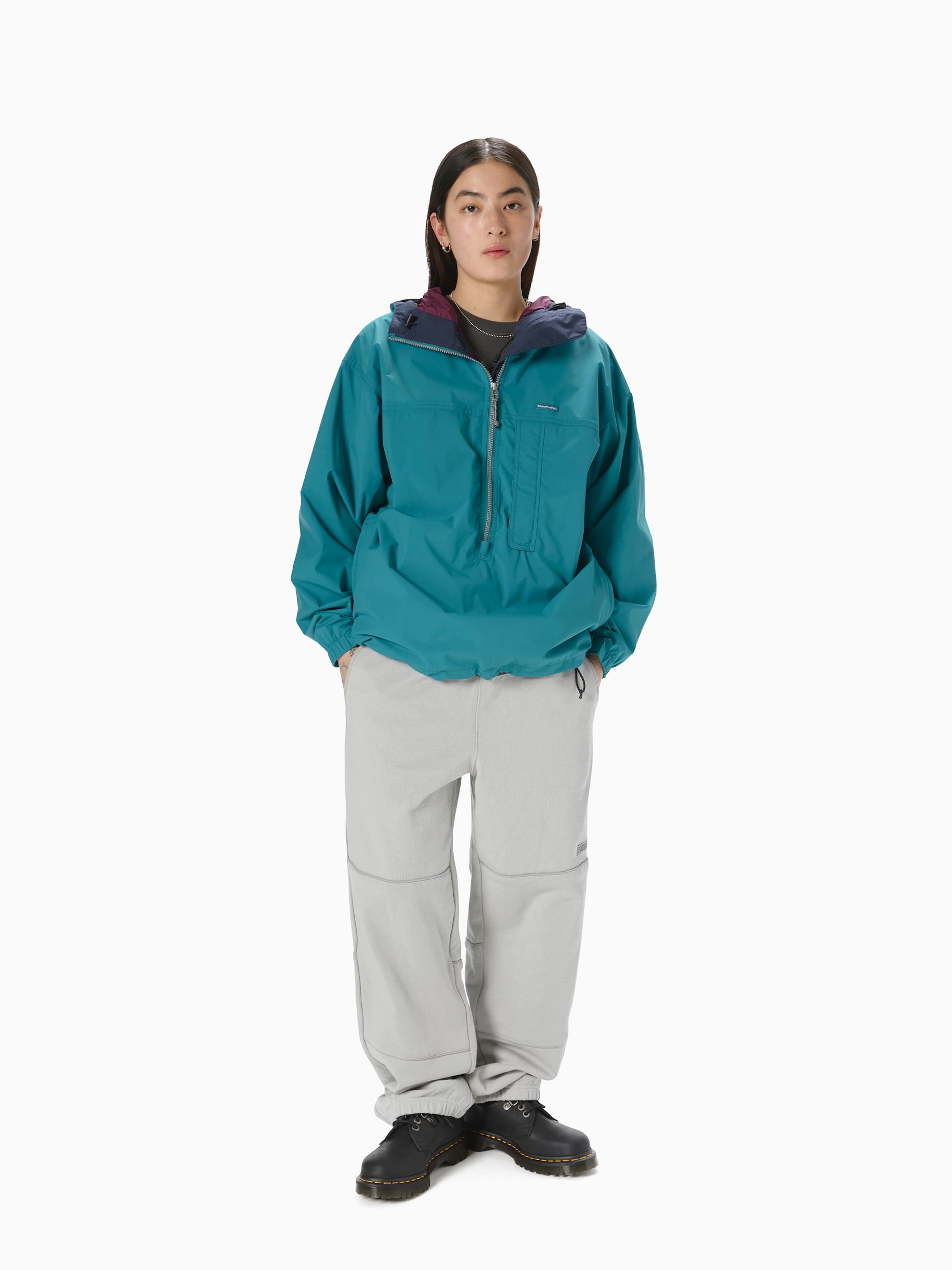 thisisneverthat - Nylon Anorak Parka (Blue) product image 6 | TRAB K-Fashion Australia