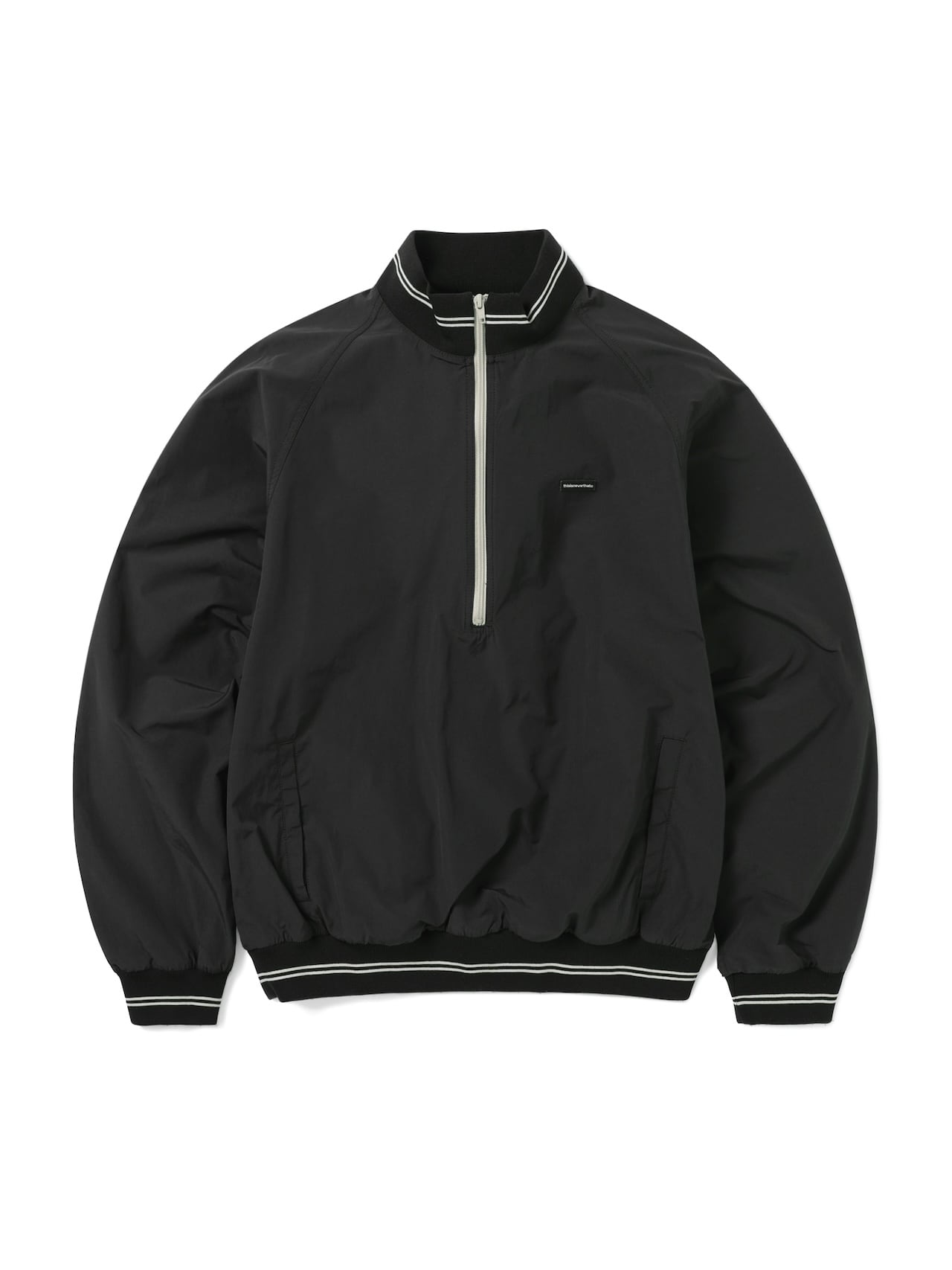 thisisneverthat - Nylon Half Zip Pullover (Black) product image 1 | TRAB K-Fashion Australia