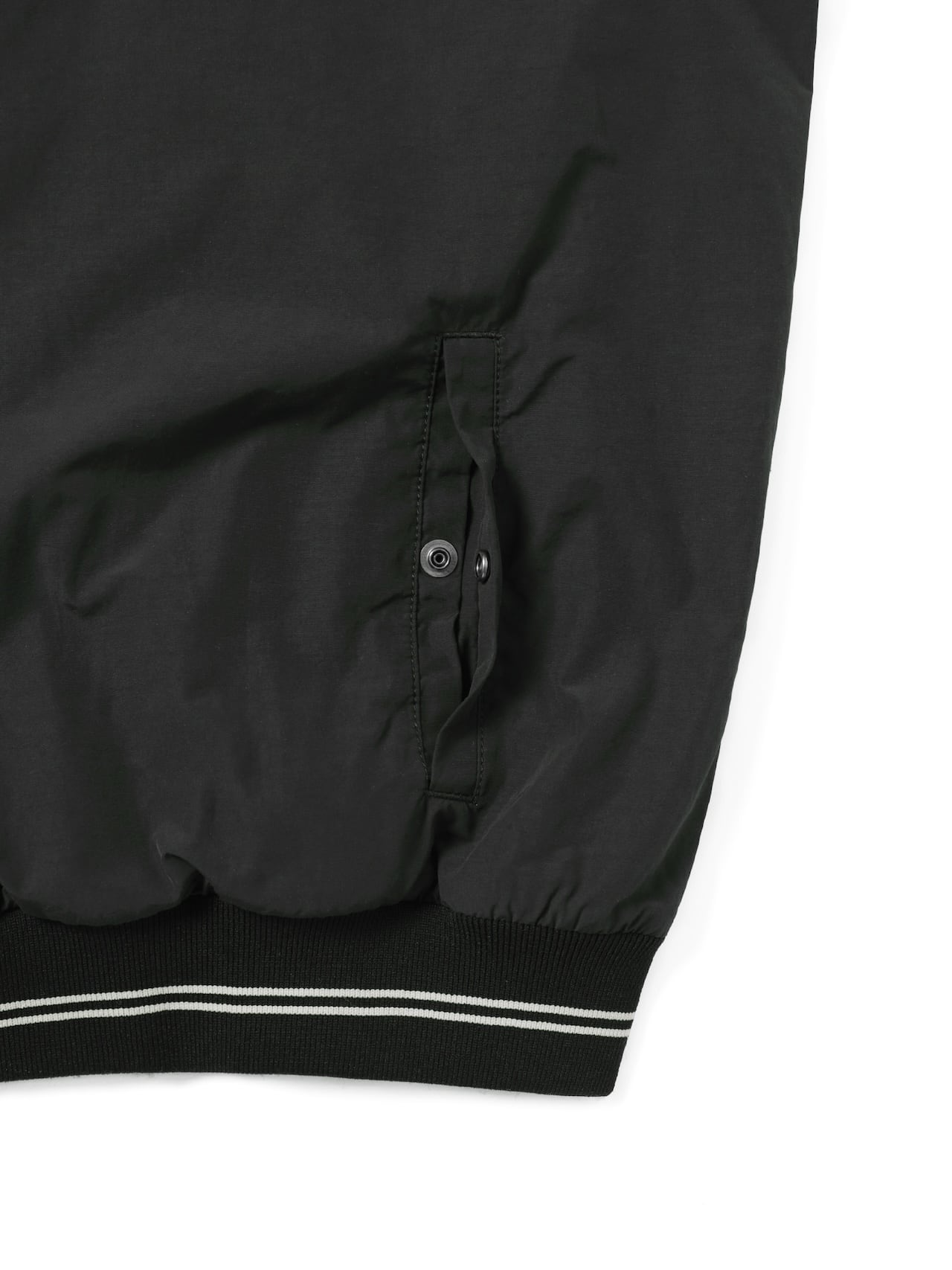 thisisneverthat - Nylon Half Zip Pullover (Black) product image 3 | TRAB K-Fashion Australia