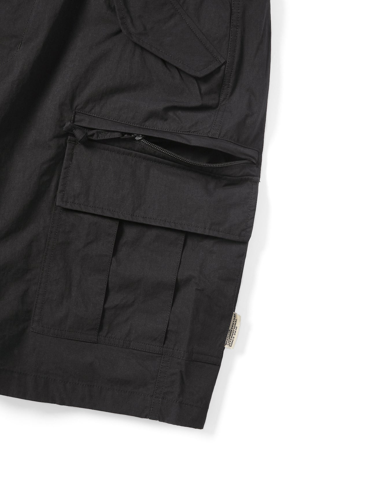 thisisneverthat - Nylon Ripstop Cargo Short (black) product image 4 | TRAB K-Fashion Australia