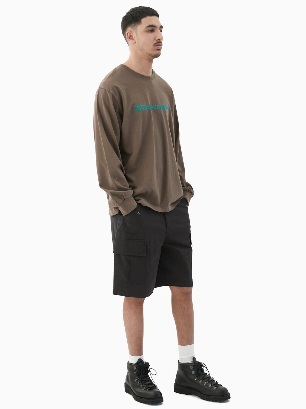 thisisneverthat - Nylon Ripstop Cargo Short (khaki) product image 8 | TRAB K-Fashion Australia