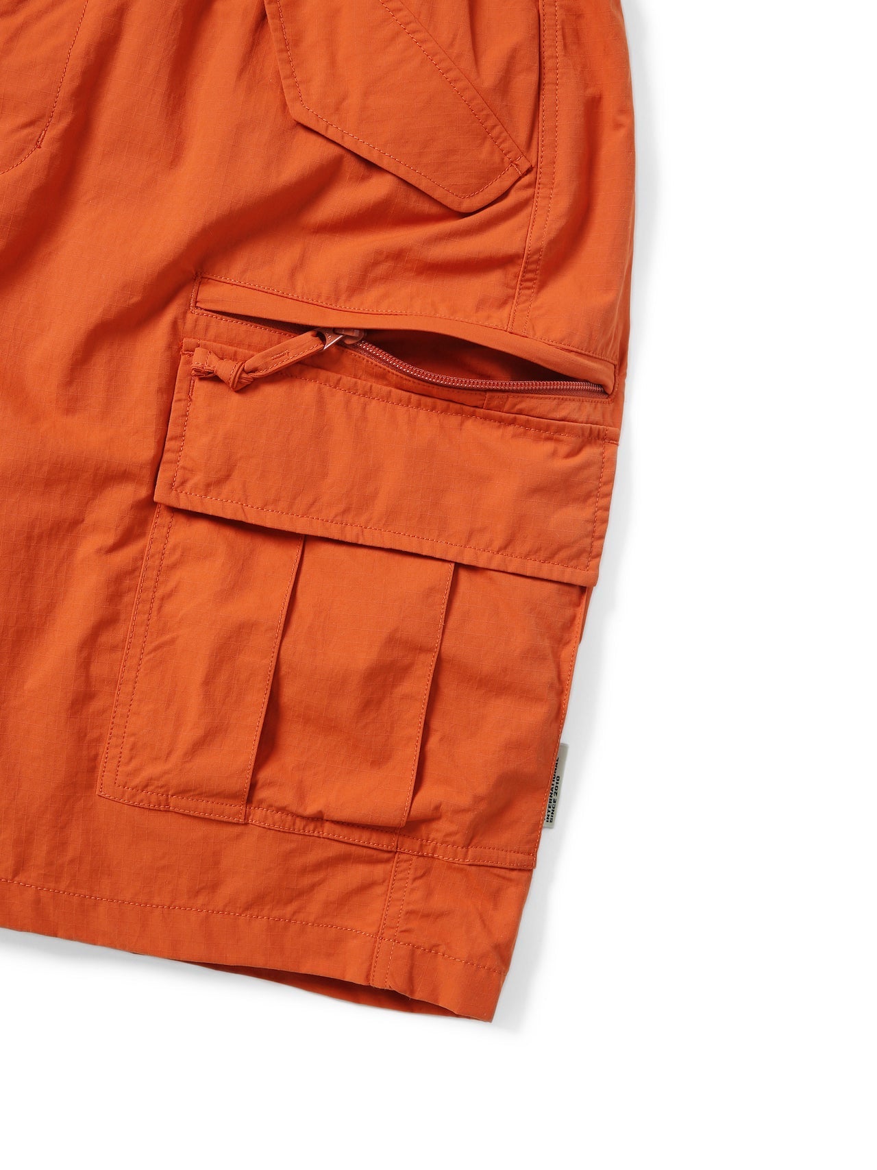 thisisneverthat - Nylon Ripstop Cargo Short (orange) product image 4 | TRAB K-Fashion Australia