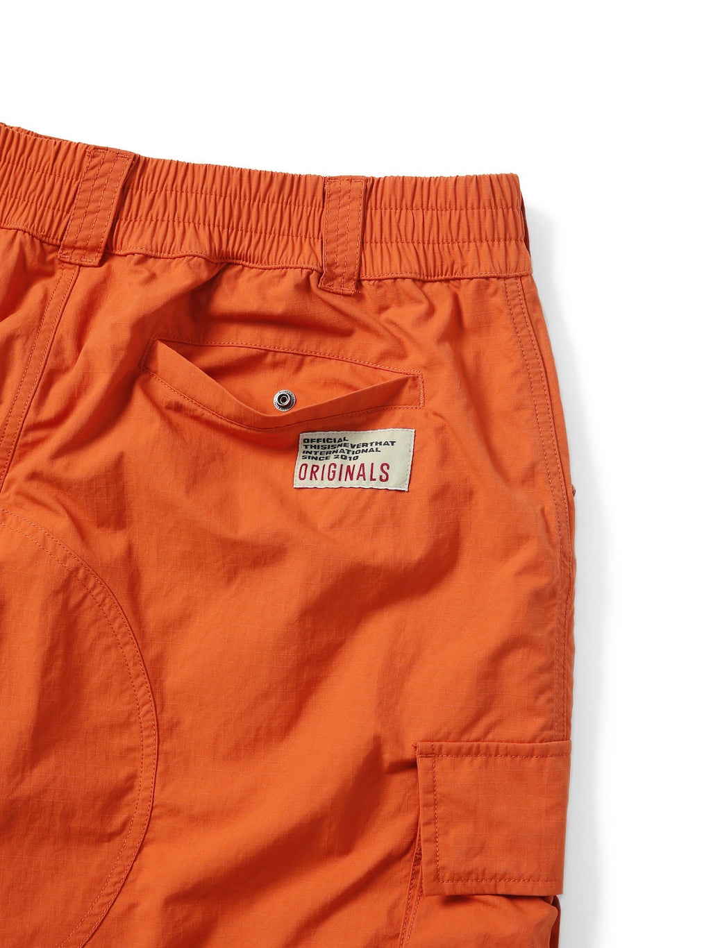 thisisneverthat - Nylon Ripstop Cargo Short (orange) product image 5 | TRAB K-Fashion Australia