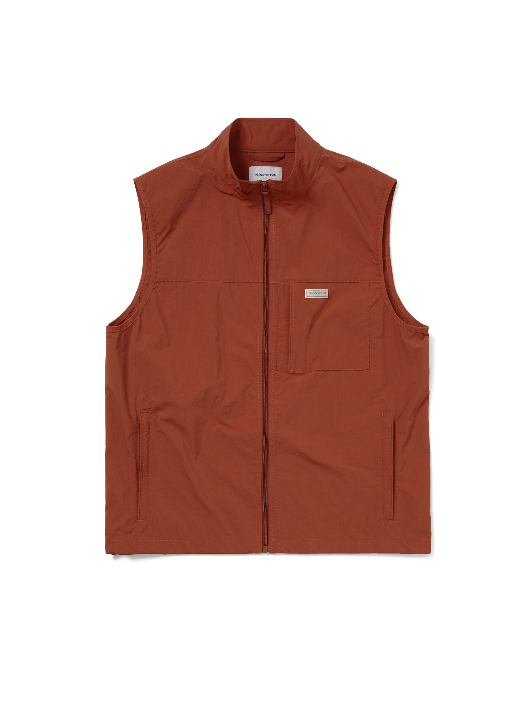thisisneverthat - Nylon Sport Vest (brick) product image 1 | TRAB K-Fashion Australia