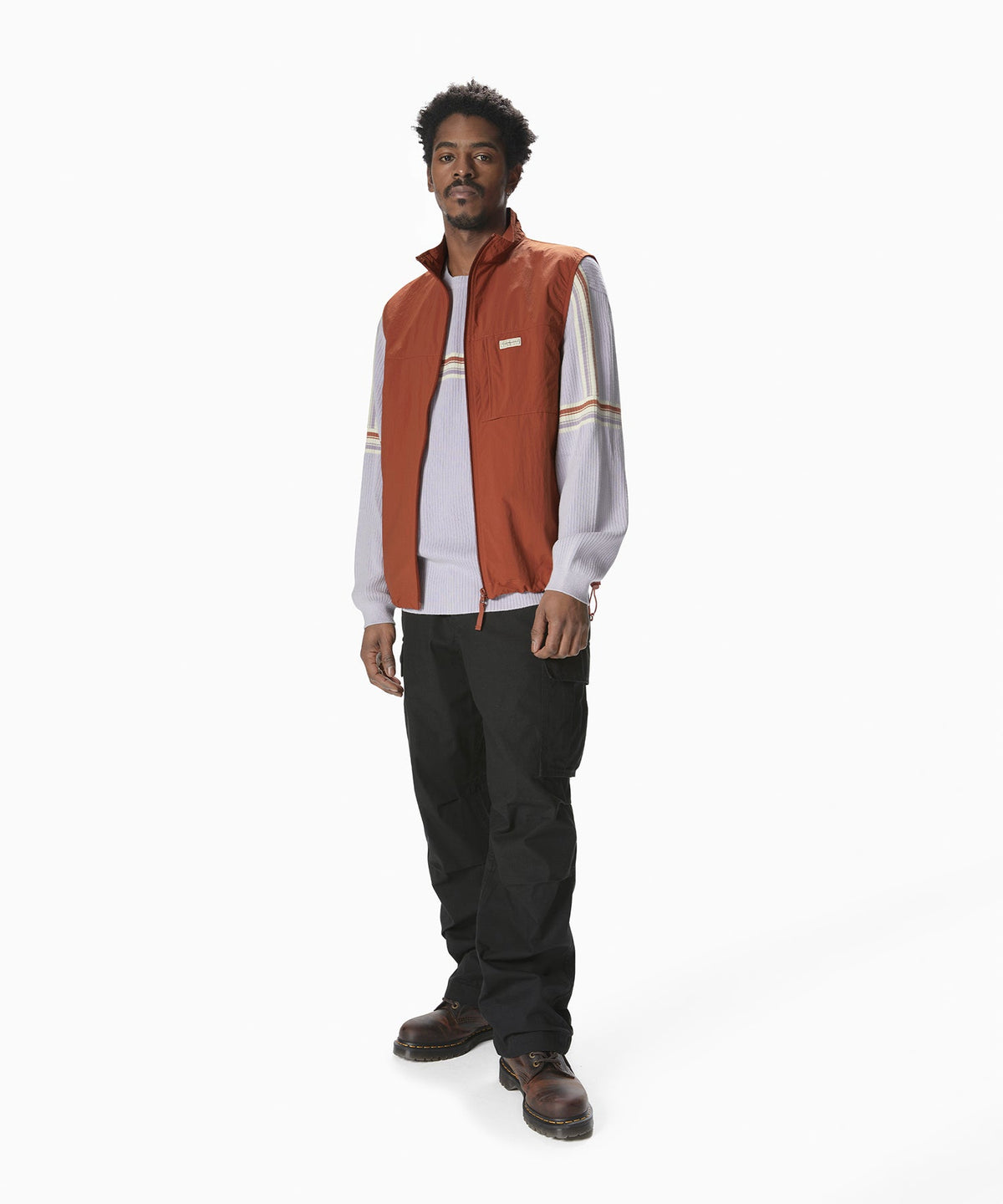 thisisneverthat - Nylon Sport Vest (Brick) product image 5 | TRAB K-Fashion Australia